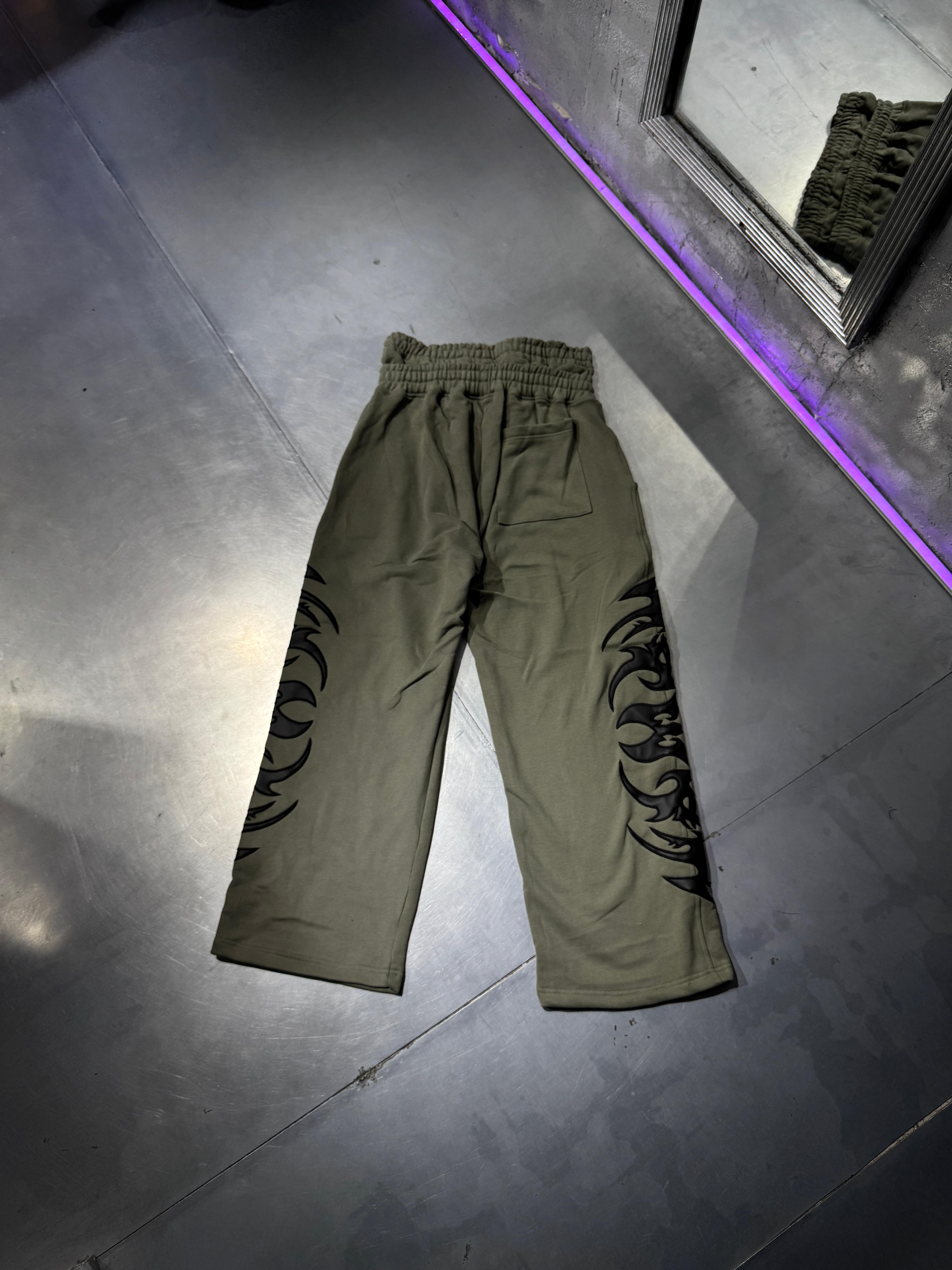 3 İplik Premium Gothic Script Baggy Eşofman