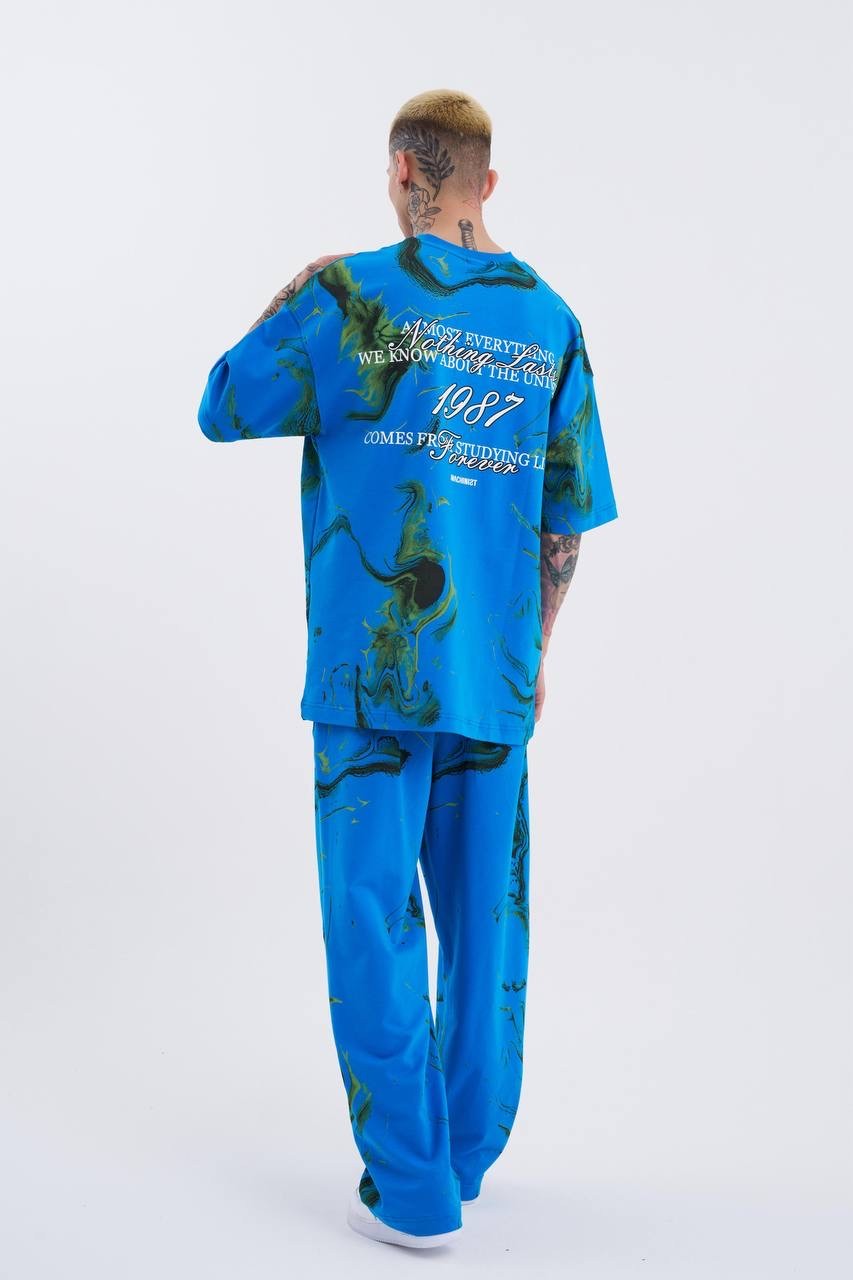 Nothing Last Abstract Oversize T-Shirt