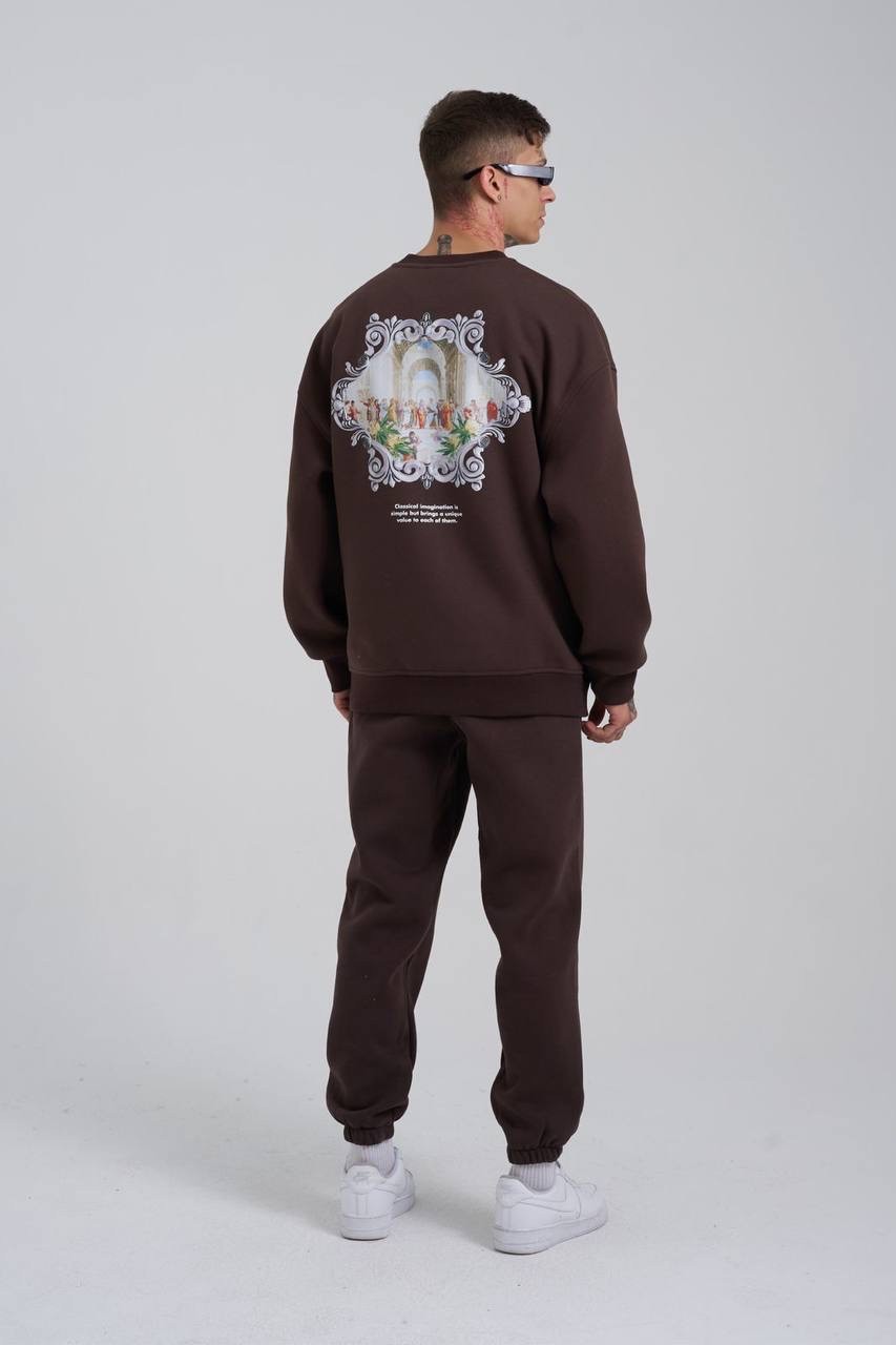 IMAGINATION ŞARDONLU SWEATSHİRT