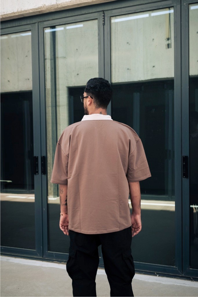 SQ Oversize Polo T-Shirt