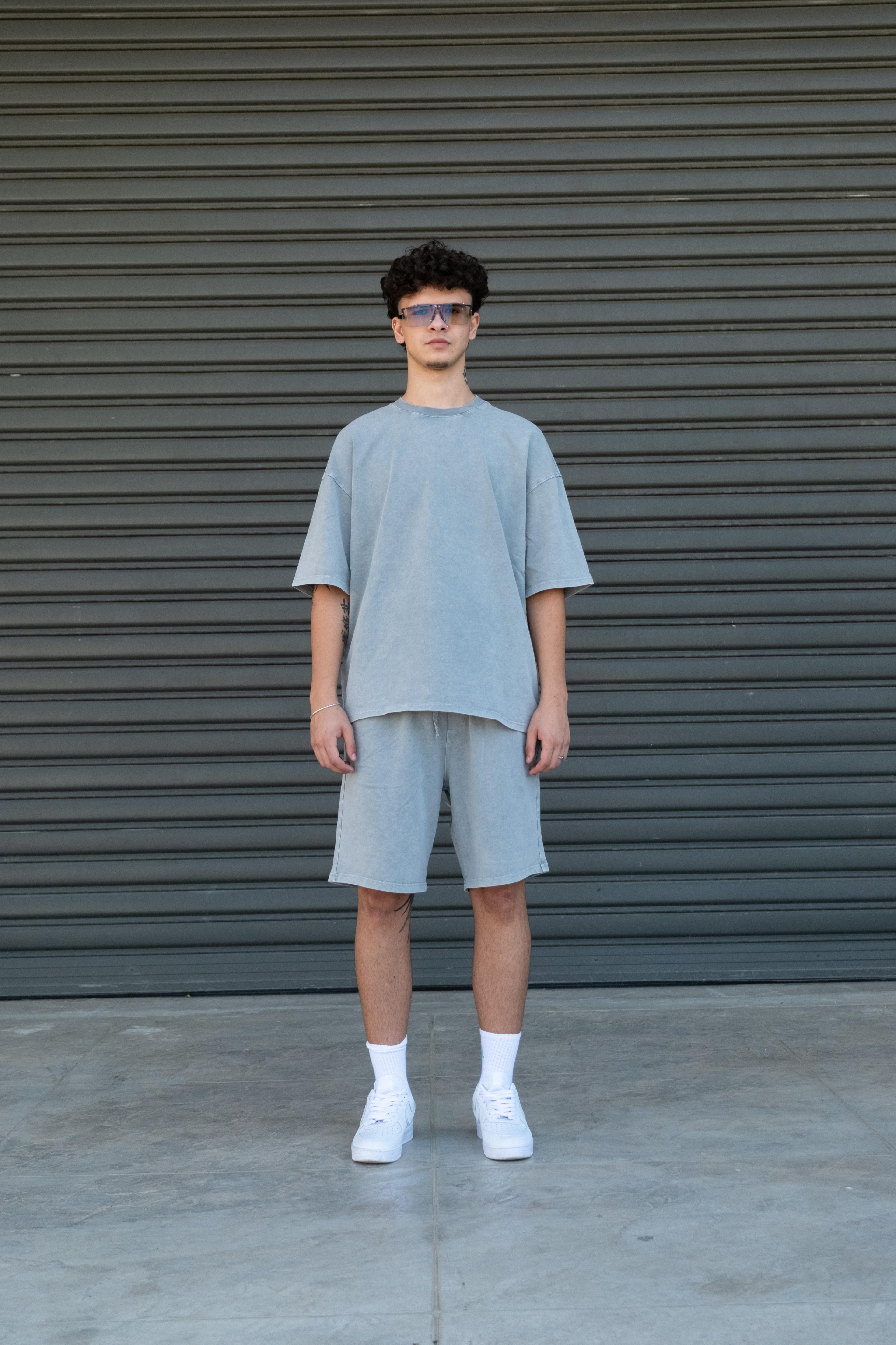 Basic Acid Wash Oversize  T-Shirt
