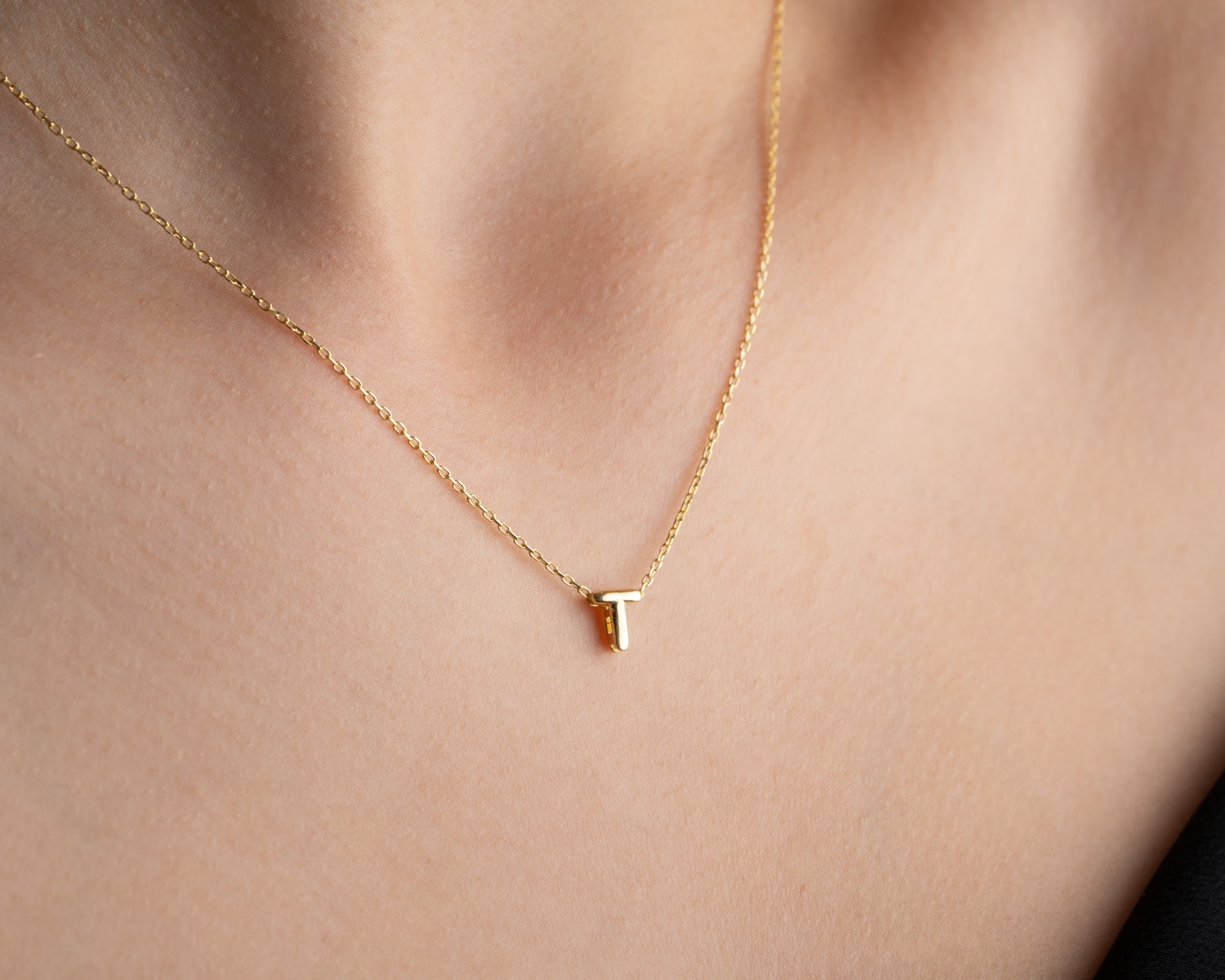 Balon Harf Doğum Taşlı Kolye – Kişiselleştirilebilir 925 Ayar Gümüş Takı