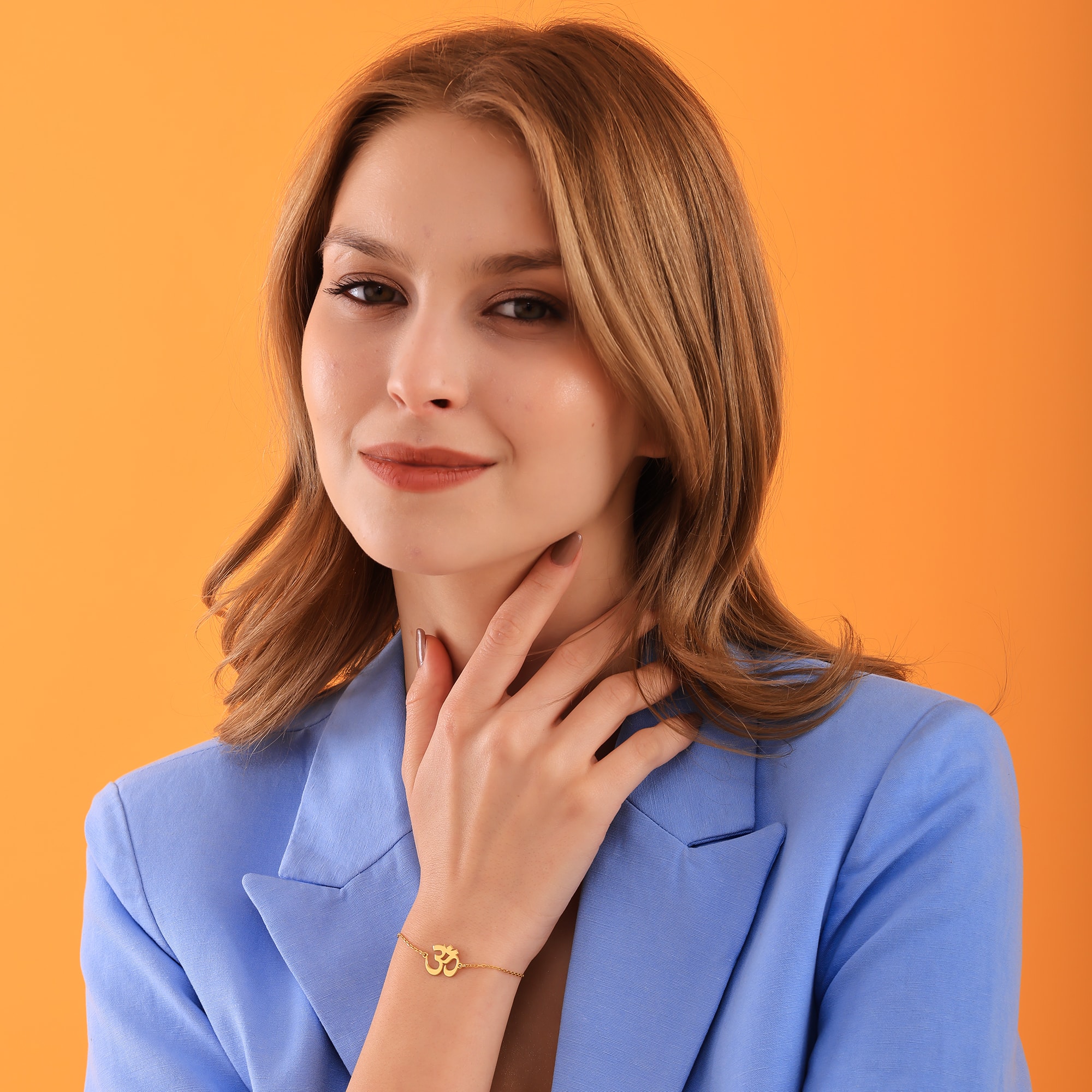 Ohm Sembollü Bileklik – 925 Ayar Gümüş - Bileğinizin Zarafeti