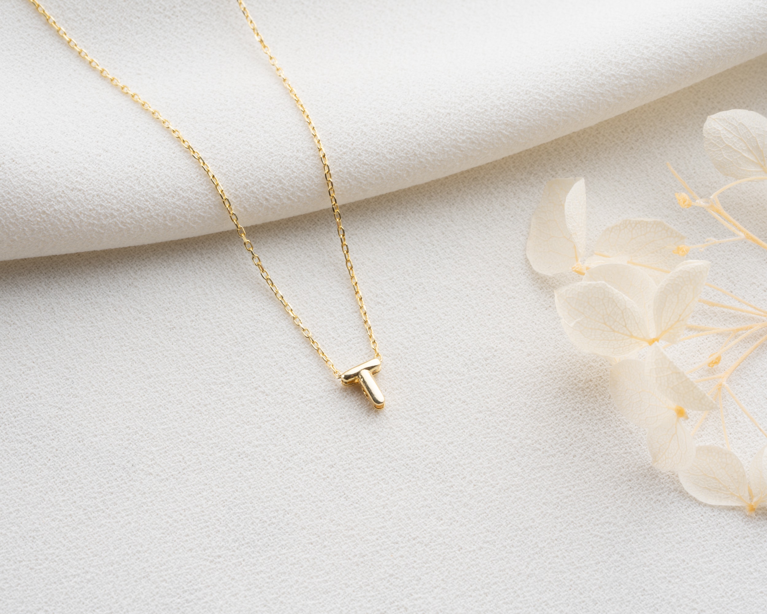 Balon Harf Doğum Taşlı Kolye – Kişiselleştirilebilir 925 Ayar Gümüş Takı