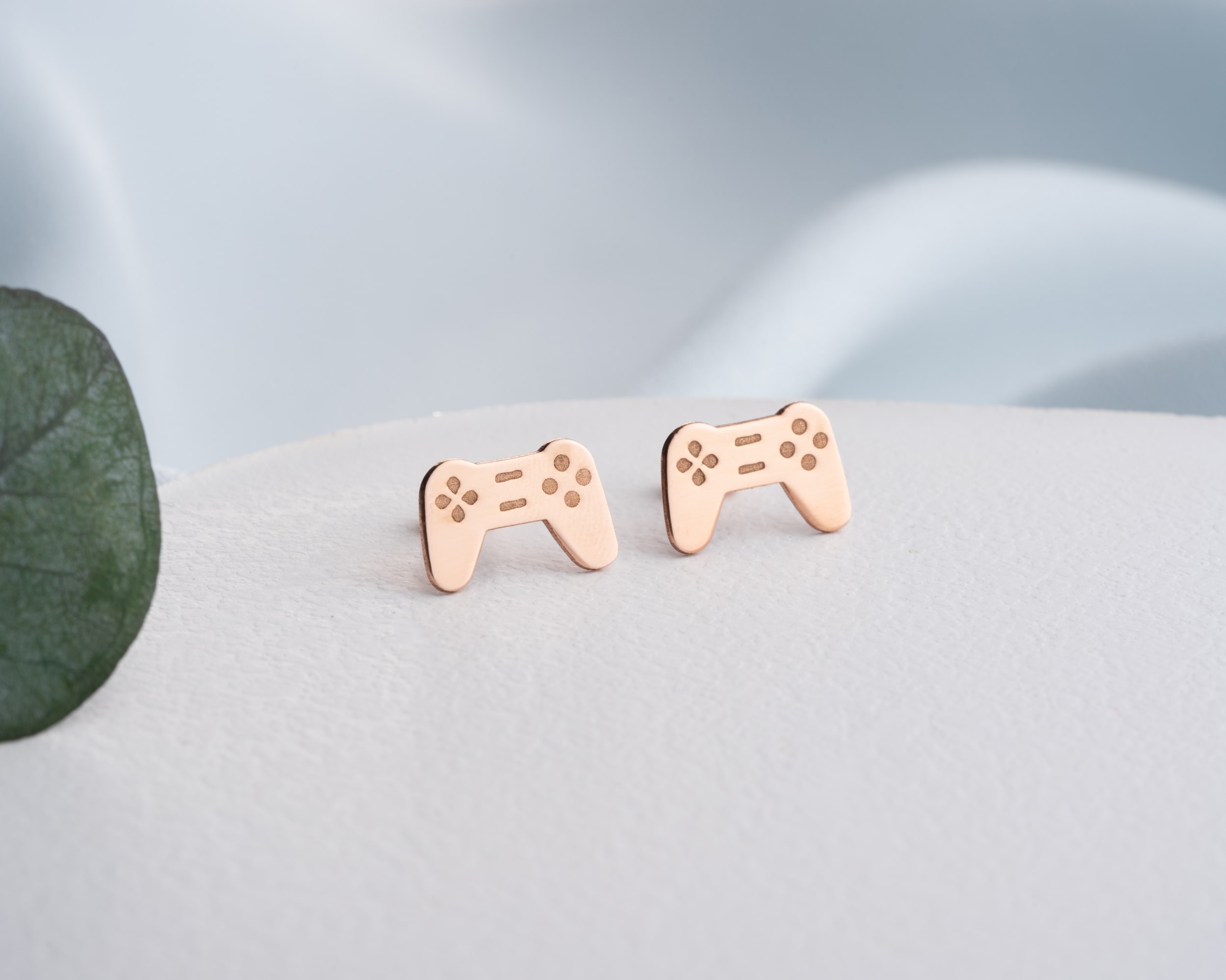 PlayStation Çivili Küpe 925 Ayar Gümüş – Kadın Takısı ve Oyunsever Hediye