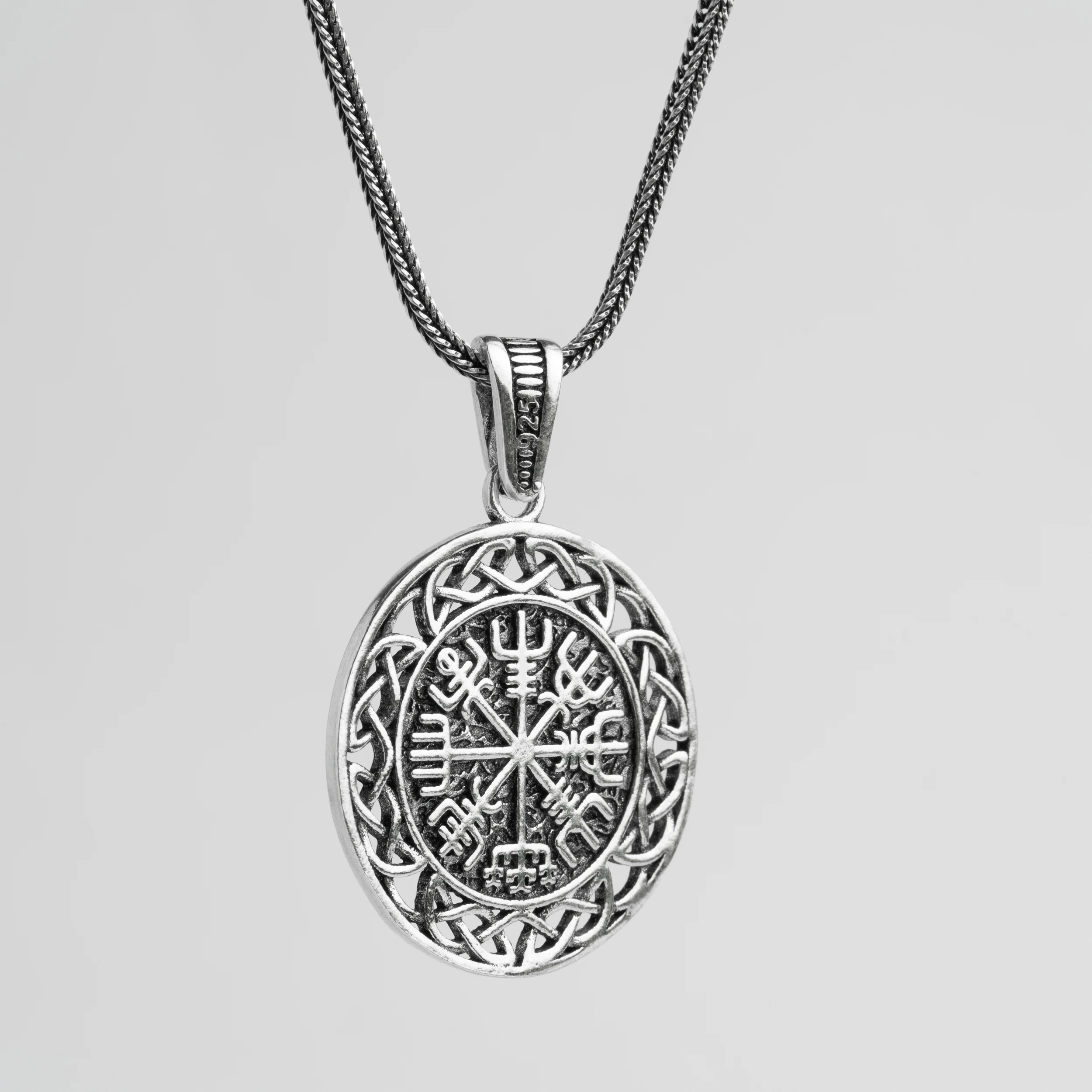 Viking Erkek Kolye | Tilki Kuyruğu Zincirli Mitolojik ve Güçlü Tasarım