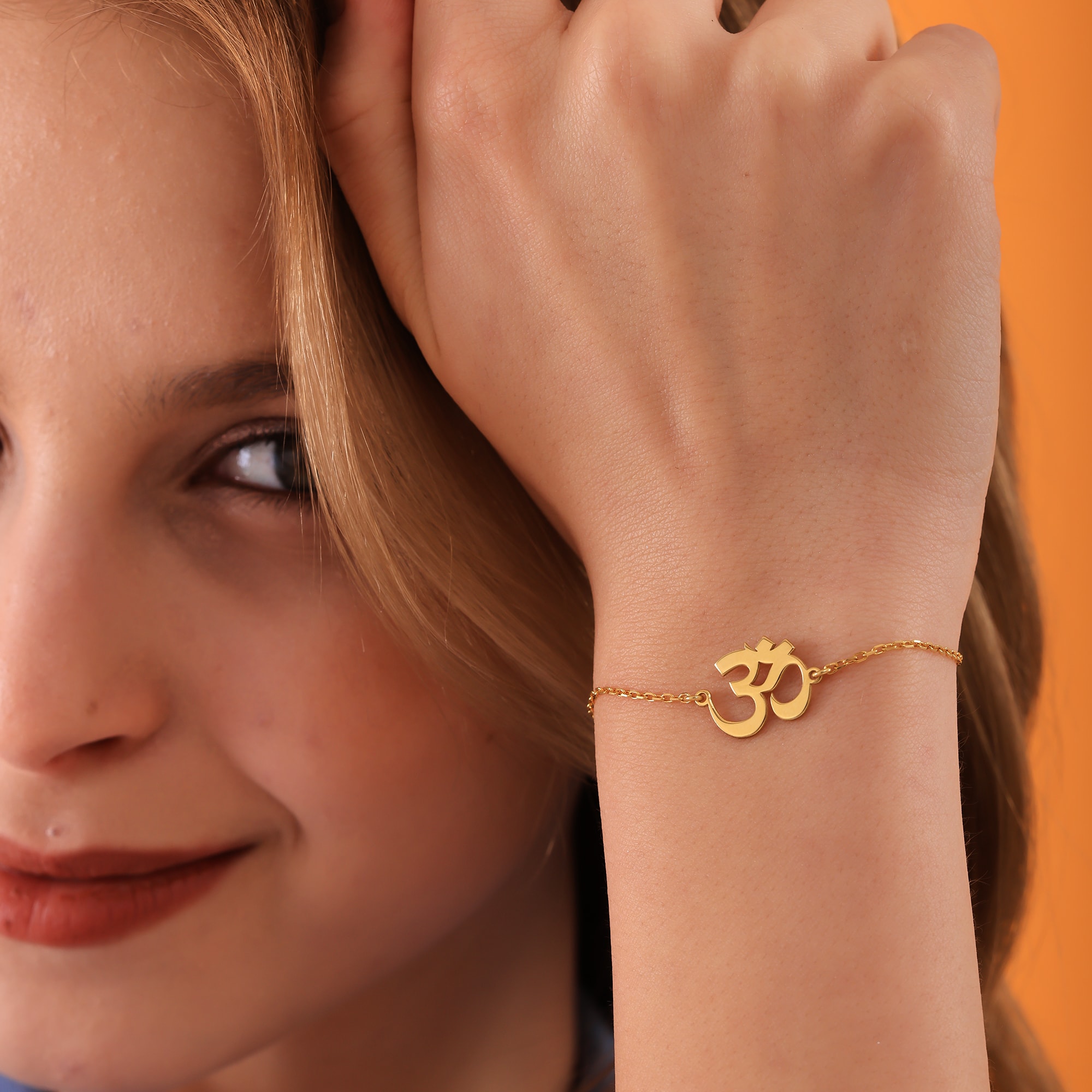 Ohm Sembollü Bileklik – 925 Ayar Gümüş - Bileğinizin Zarafeti