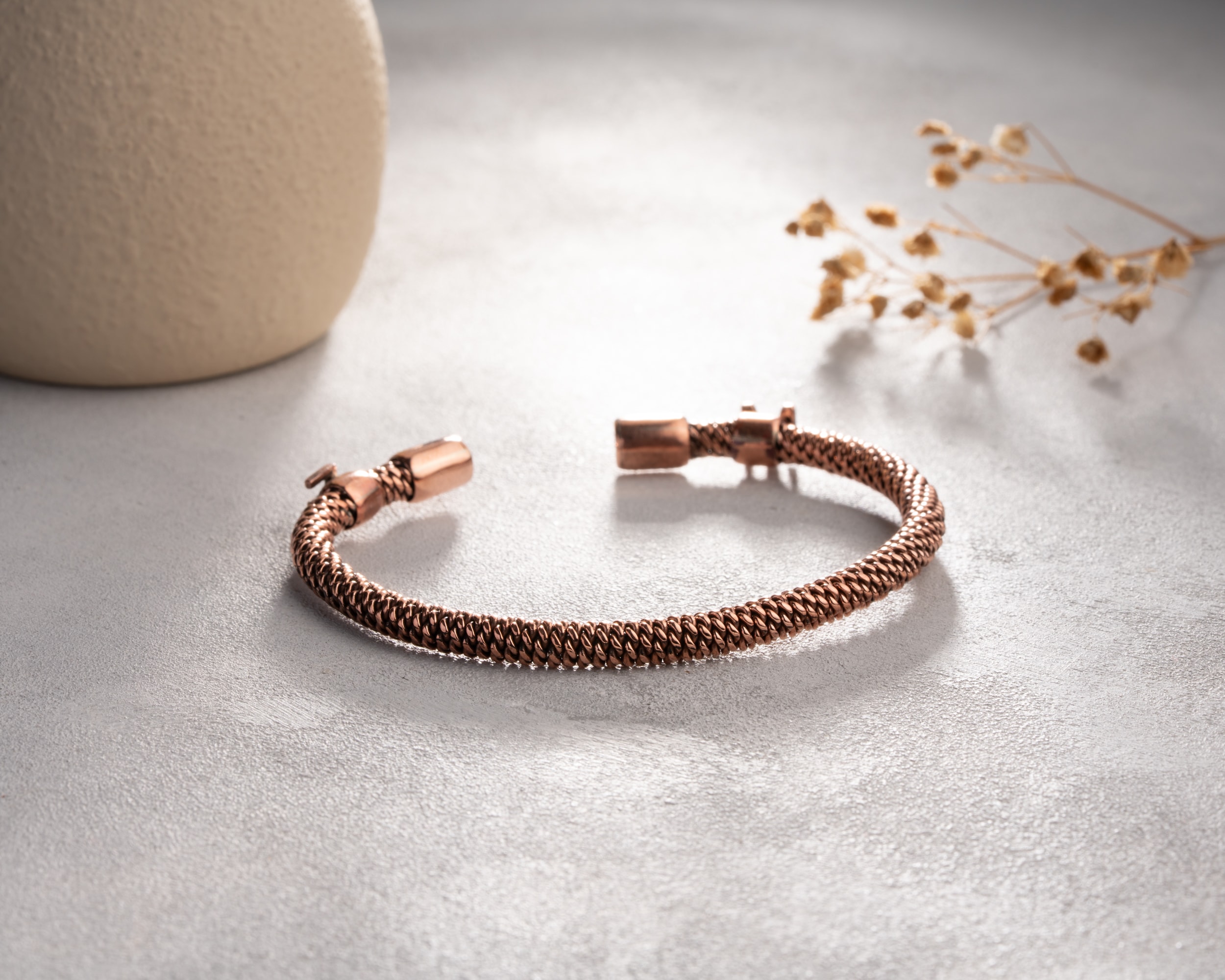 Kişiye Özel İki Harfli Bakır Bileklik | El Yapımı Harfli Bakır Bilezik | Minimalist Hediye Fikri