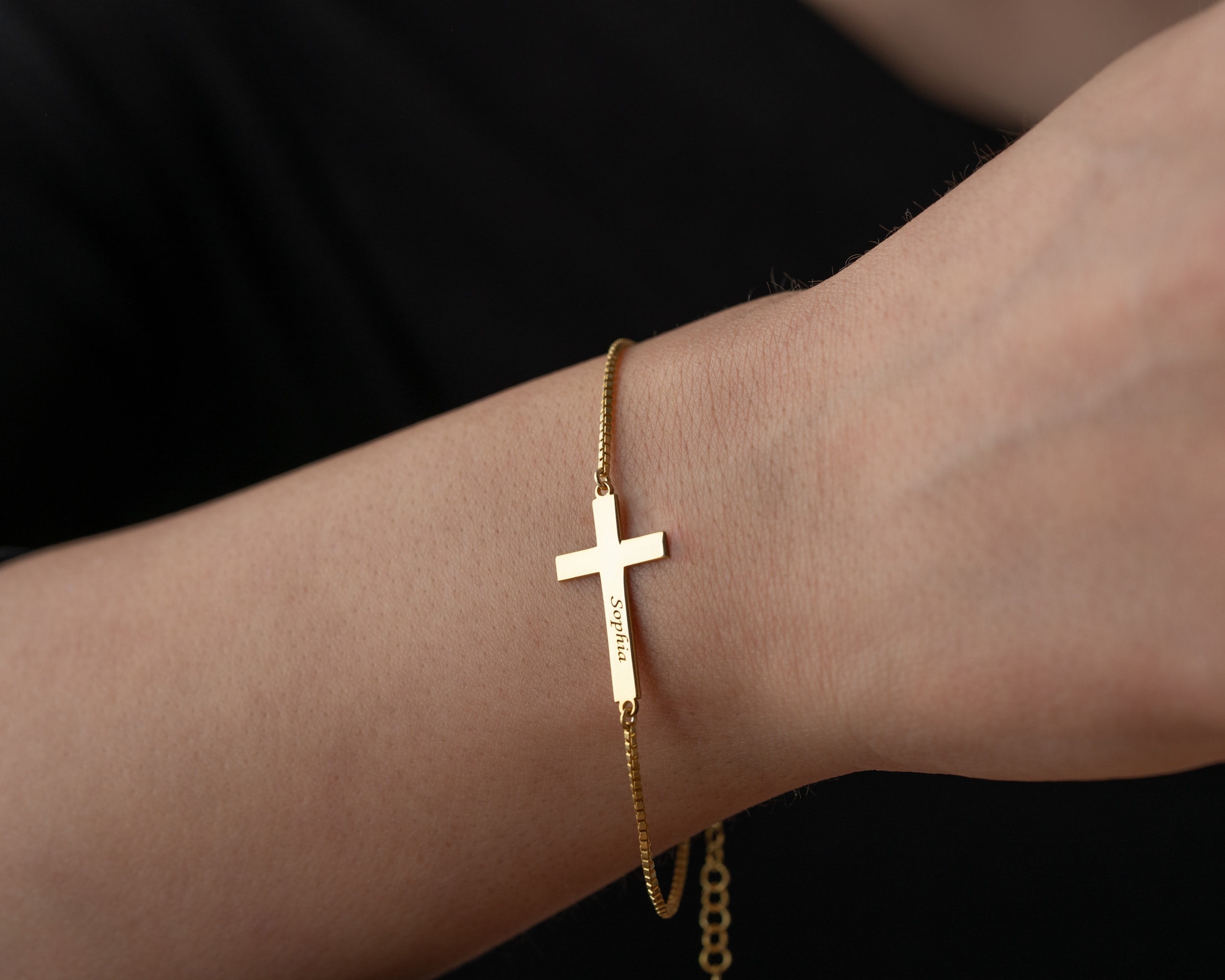 Kişiye Özel Doğum Taşlı Hac Bileklik | Minimal ve Zarif