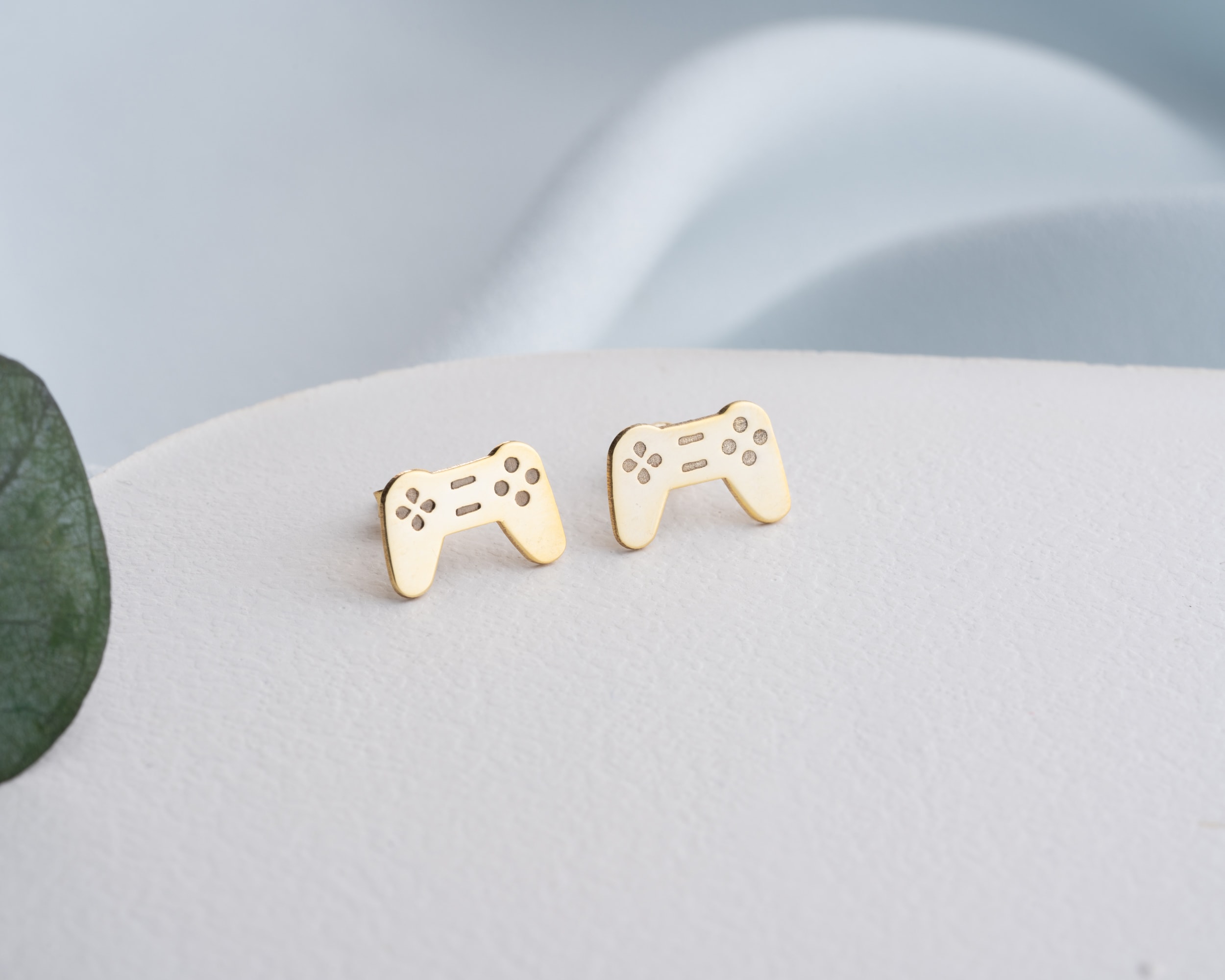 PlayStation Çivili Küpe 925 Ayar Gümüş – Kadın Takısı ve Oyunsever Hediye