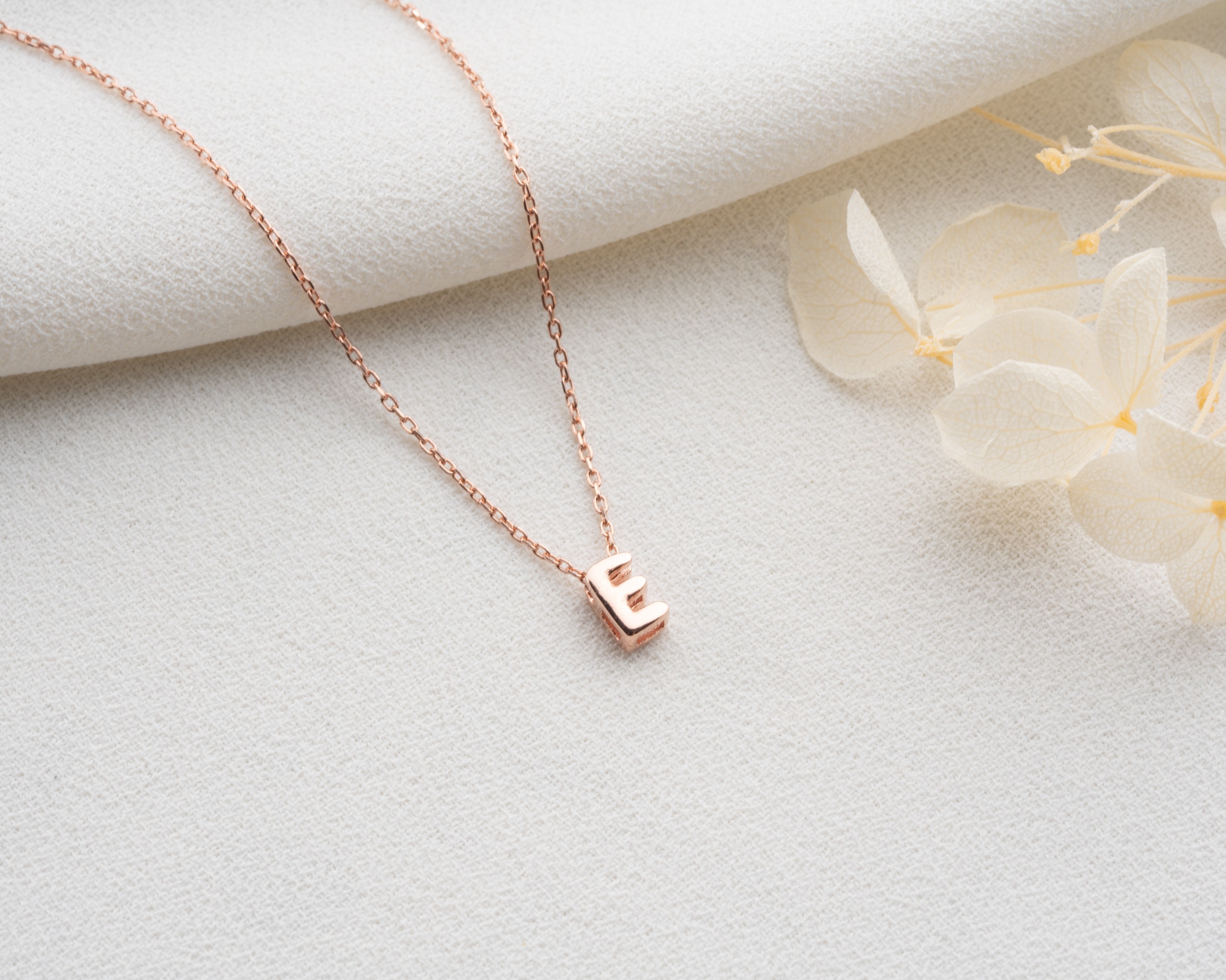 Balon Harf Doğum Taşlı Kolye – Kişiselleştirilebilir 925 Ayar Gümüş Takı