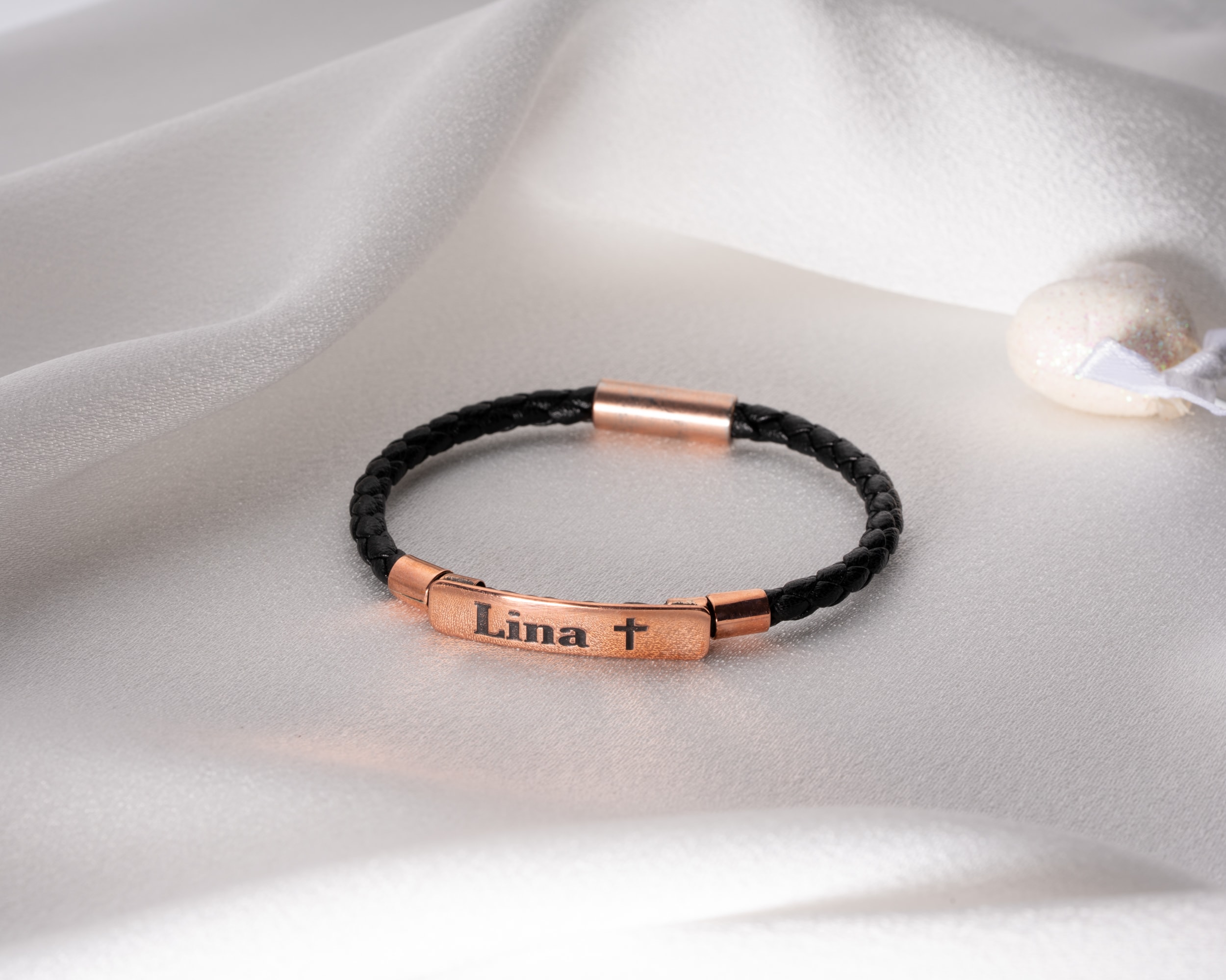 Deri Bileklik – İsimli, Kişiye Özel Unisex Tasarım