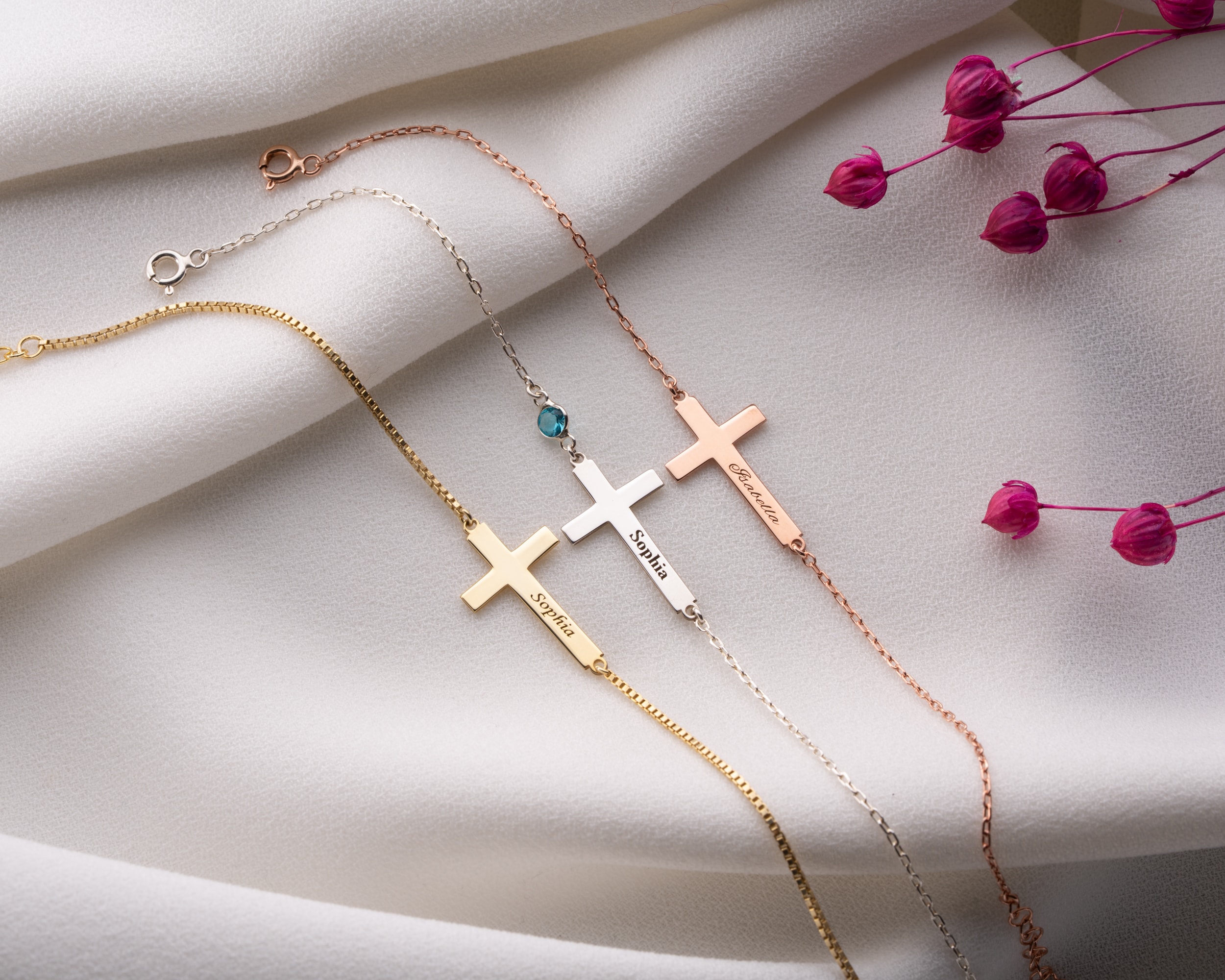 Kişiye Özel Doğum Taşlı Hac Bileklik | Minimal ve Zarif