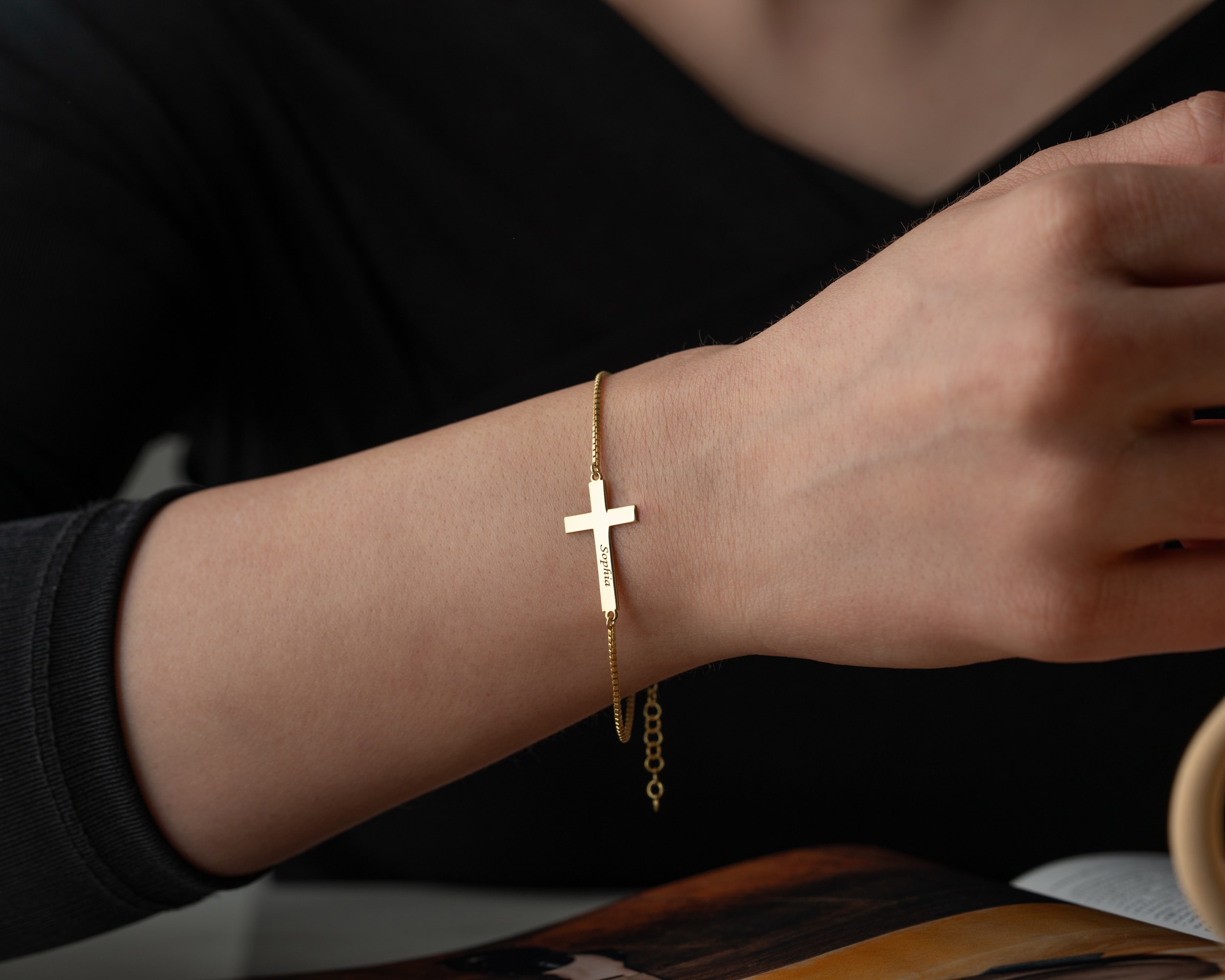 Kişiye Özel Doğum Taşlı Hac Bileklik | Minimal ve Zarif