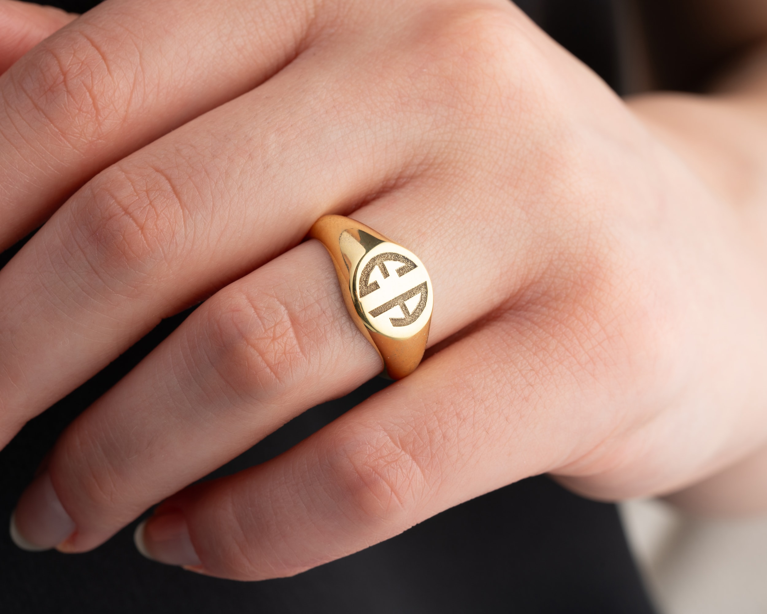 Ayarlanabilir Harf Yüzük – Kişiye Özel Zarif Takı 