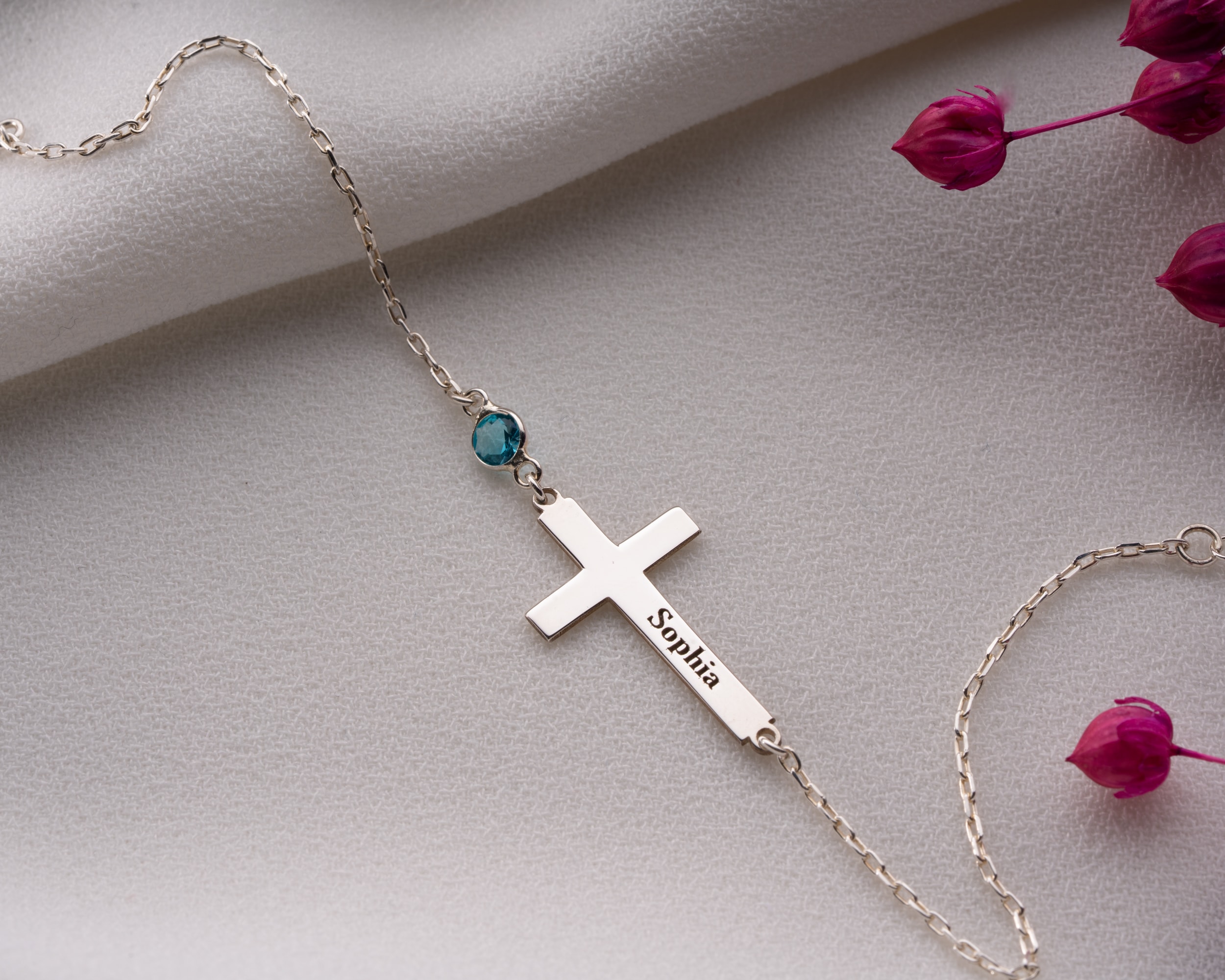 Kişiye Özel Doğum Taşlı Hac Bileklik | Minimal ve Zarif