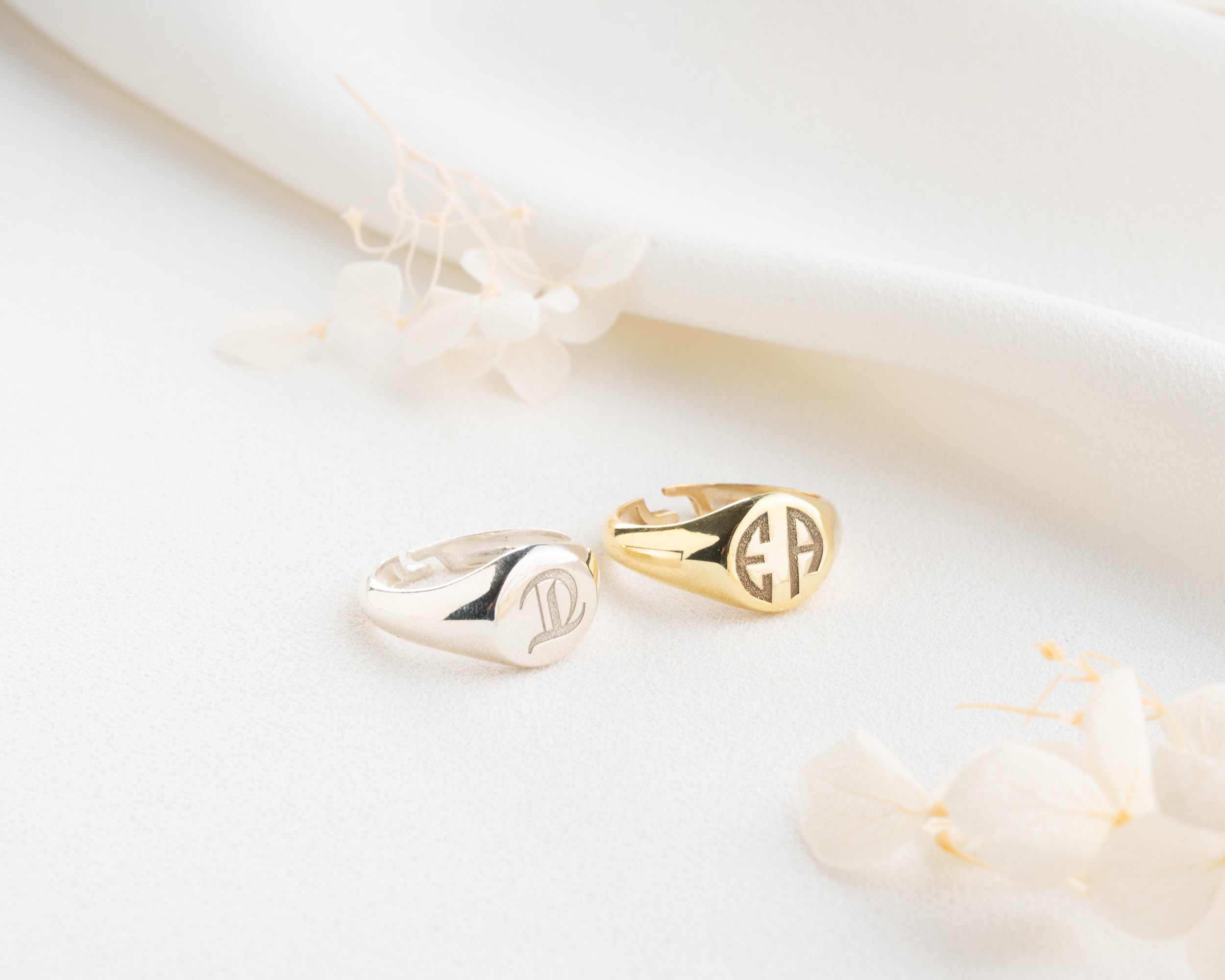 Ayarlanabilir Harf Yüzük – Kişiye Özel Zarif Takı 