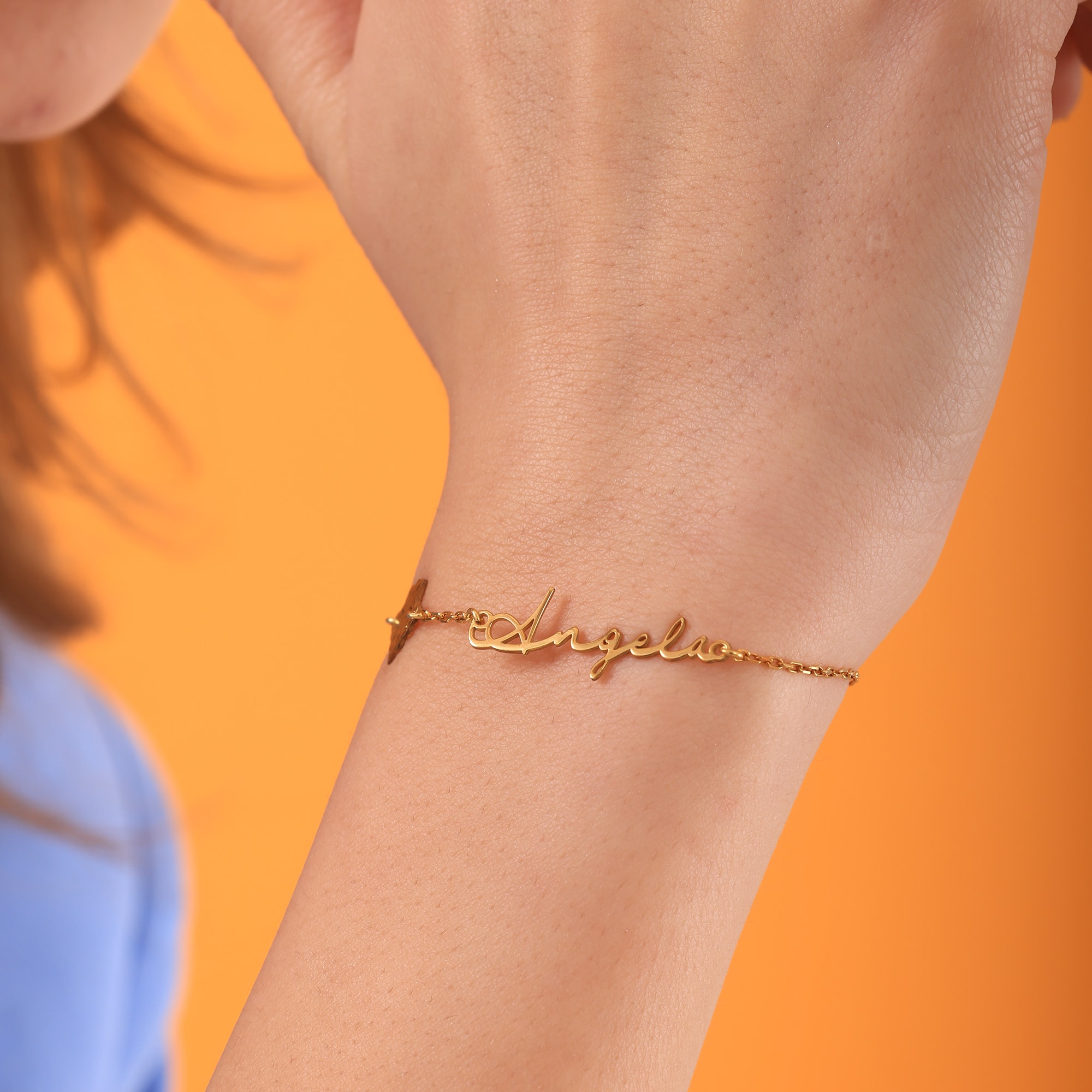 Kişiye Özel Doğum Çiçekli İsim Bileklik - Doğum Ayınızın Çiçeği, İsminizle Buluştu - Özel Tasarım Gümüş