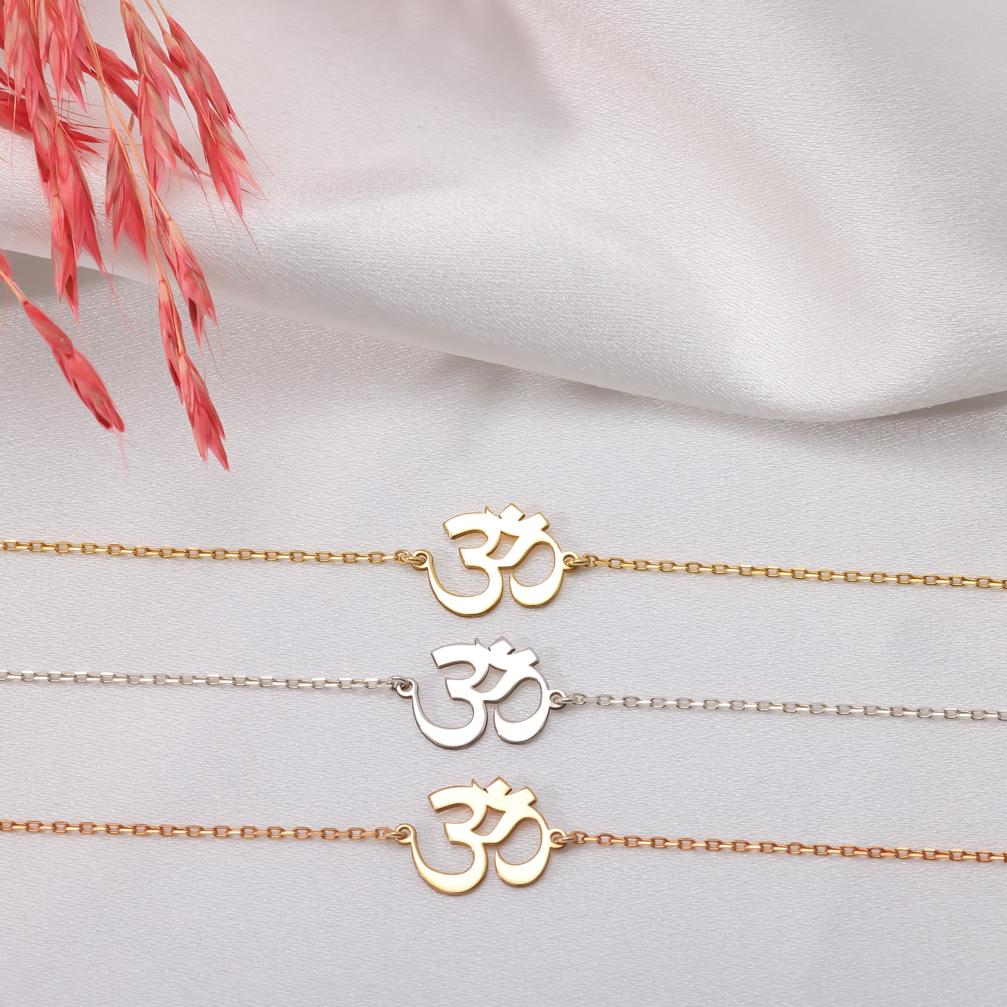 Ohm Sembollü Bileklik – 925 Ayar Gümüş - Bileğinizin Zarafeti