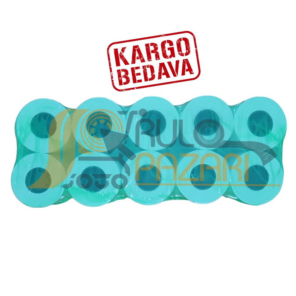 56 mm x 50 metre 10'lu Paket - Pompa / Sıramatik / Yazarkasa Rulosu
