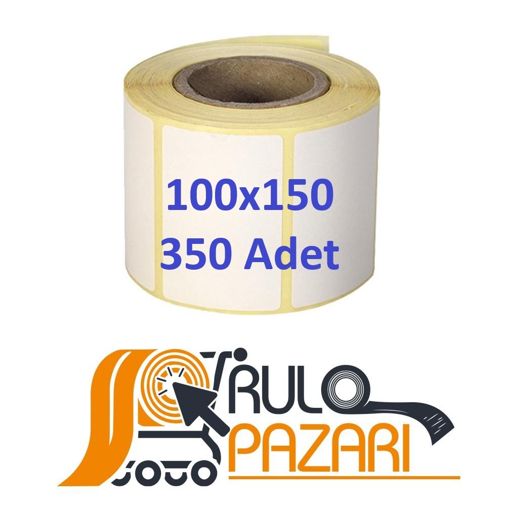 100 mm x 150 mm Eko Termal Etiket 350 Sarım