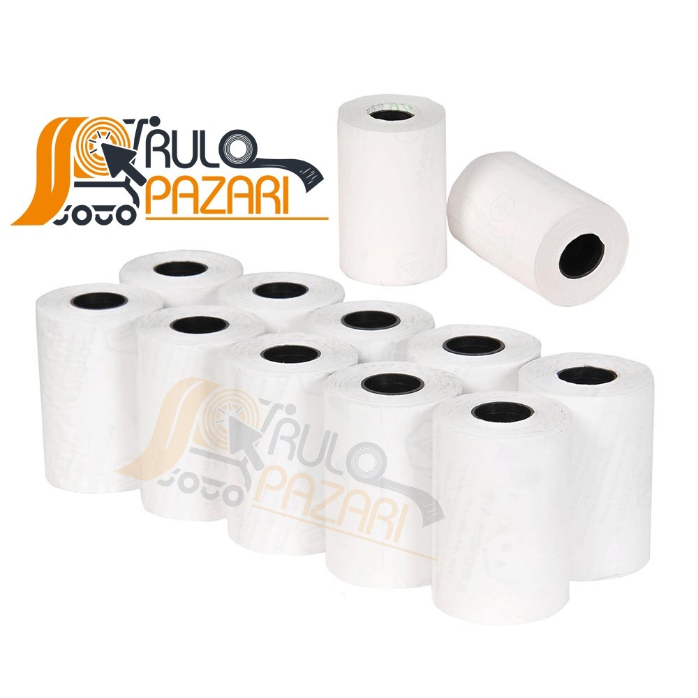 80 mm x 40 metre 10'lu Paket / Adisyon Rulosu / Termal Pos Rulosu