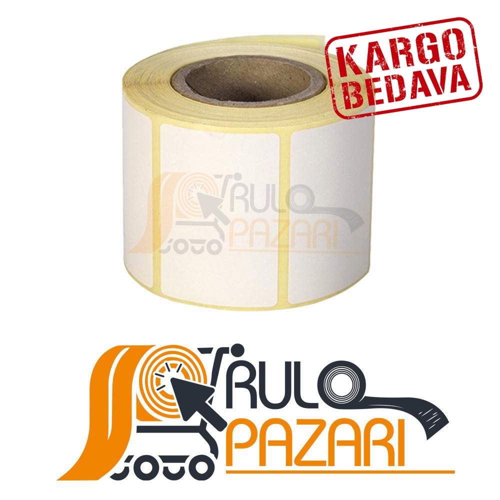 100 mm x 100 mm Eko Termal Etiket 500 Sarım