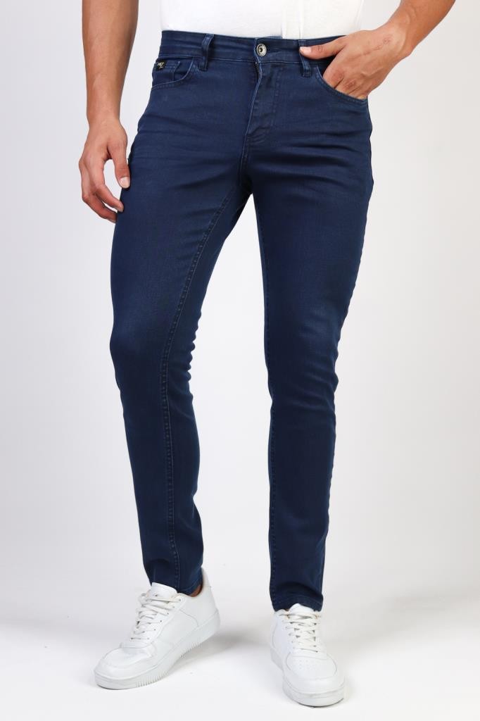 Slim Fit Likralı Jeans - Lacivert