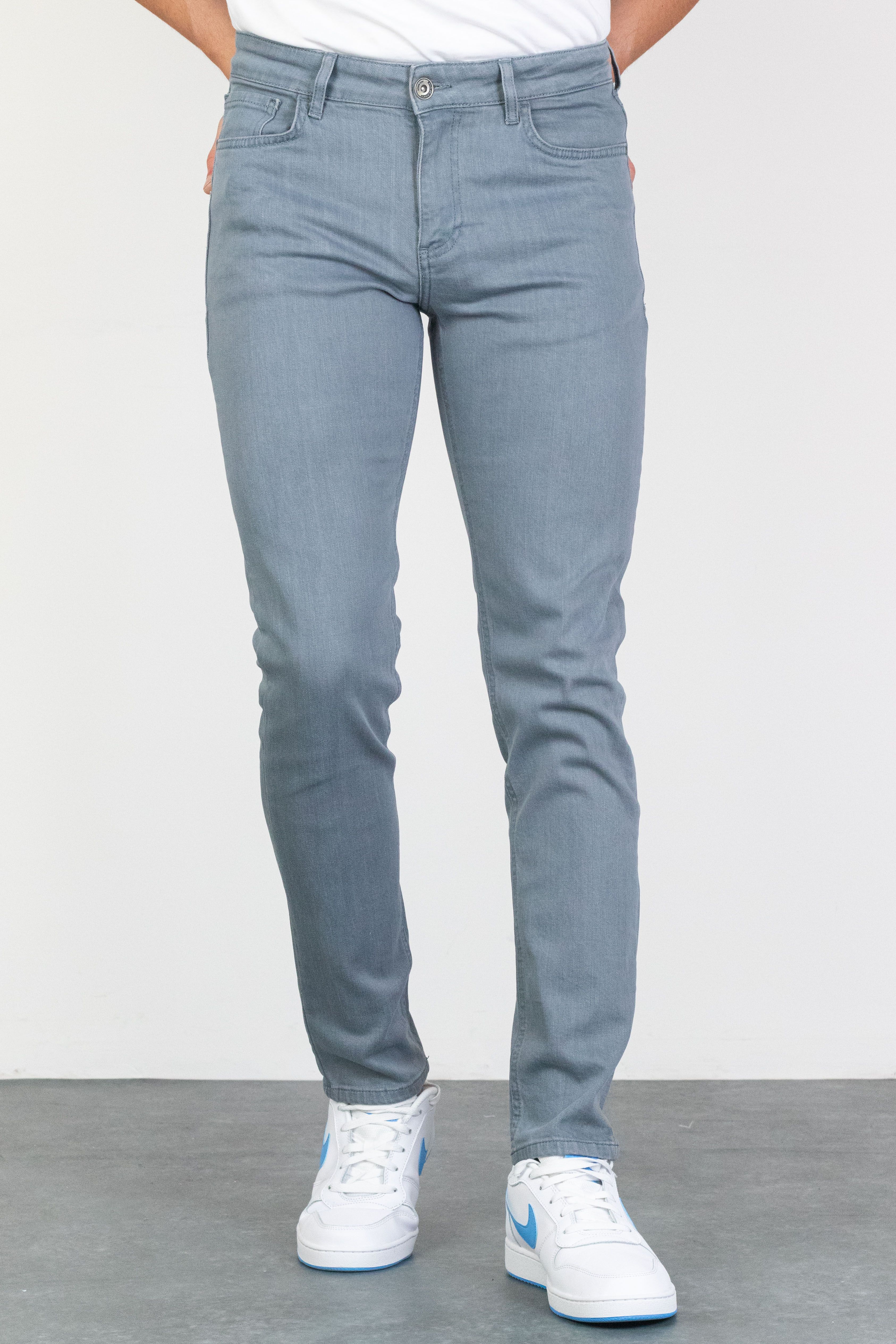 Mavi Slim Fit Taşlamalı Jean HLTHE001946