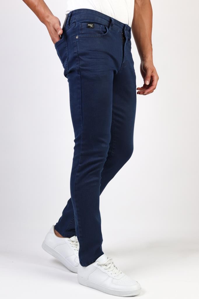 Slim Fit Likralı Jeans - Lacivert