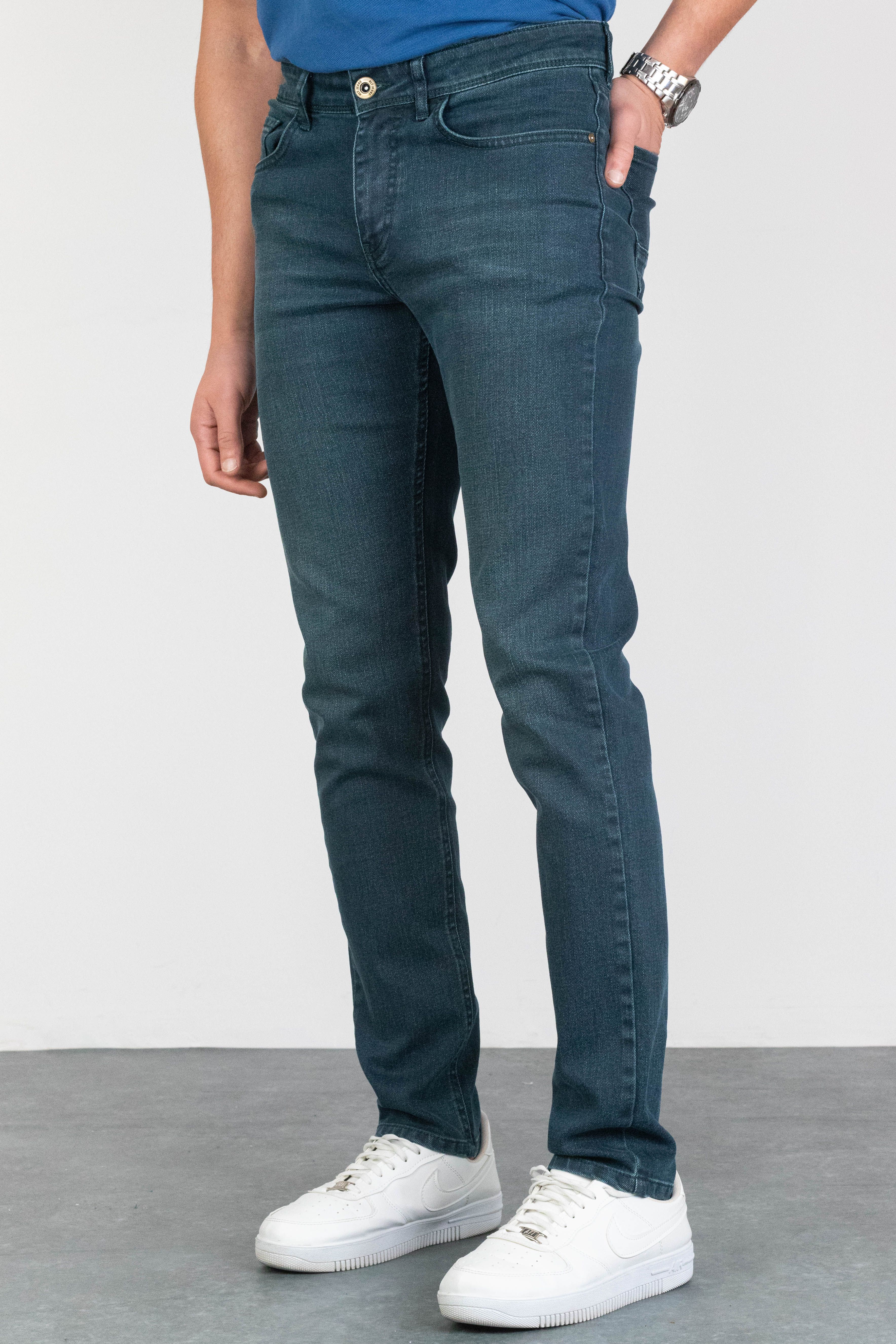 Slim Fit Likralı Jeans - AÇIK GREEN