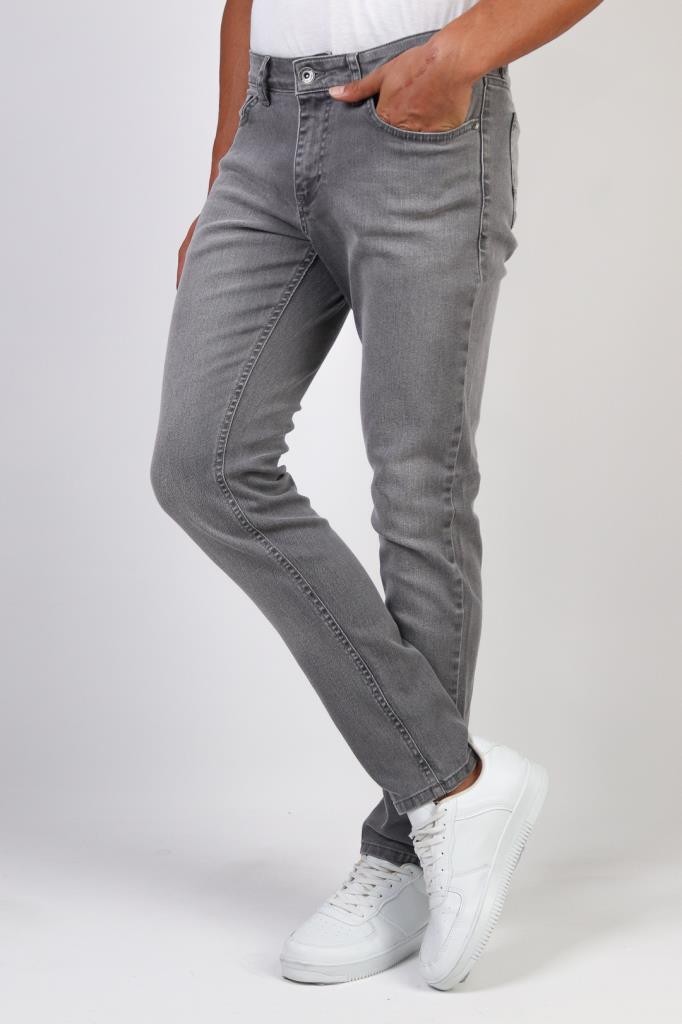 Slim Fit Likralı Jeans - AÇIK GRİ