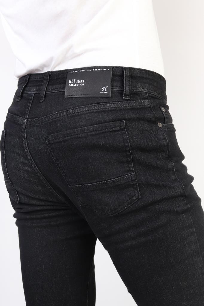 Antrasit Taşlamalı Slim Fit Jeans HLTHE001972
