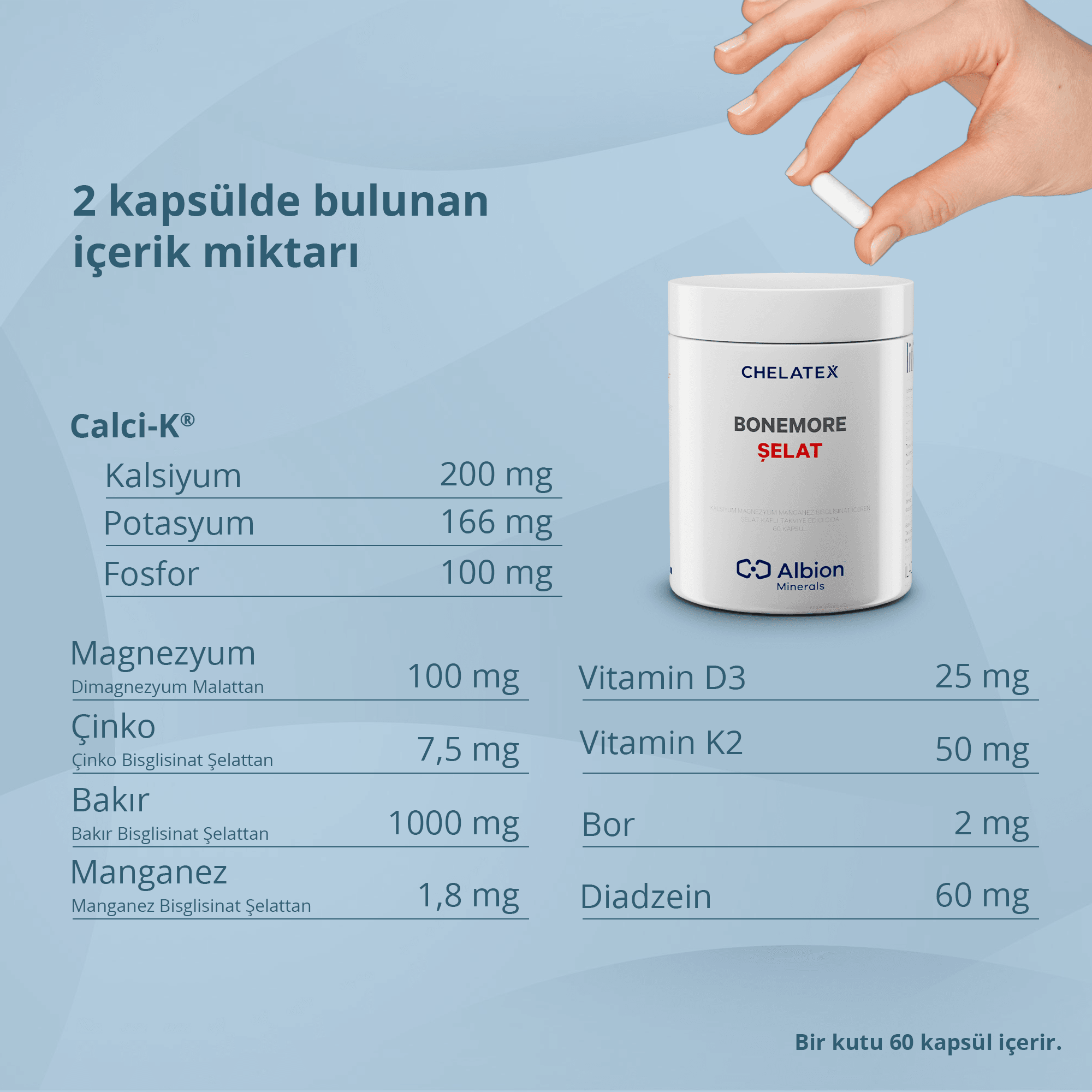 Bonemore 60 Kapsül