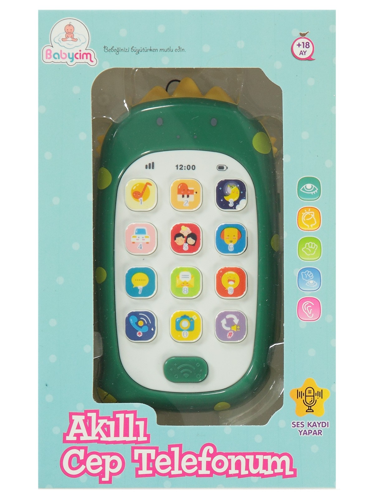 Babycim Sesli, Müzikli Ses Kaydetme Özellikli Çocuk Telefonu