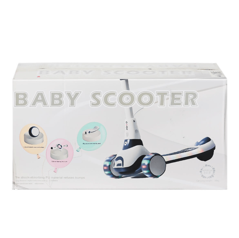 Işıklı Müzikli Boyu Ayarlanabilen, Katlanır Scooter