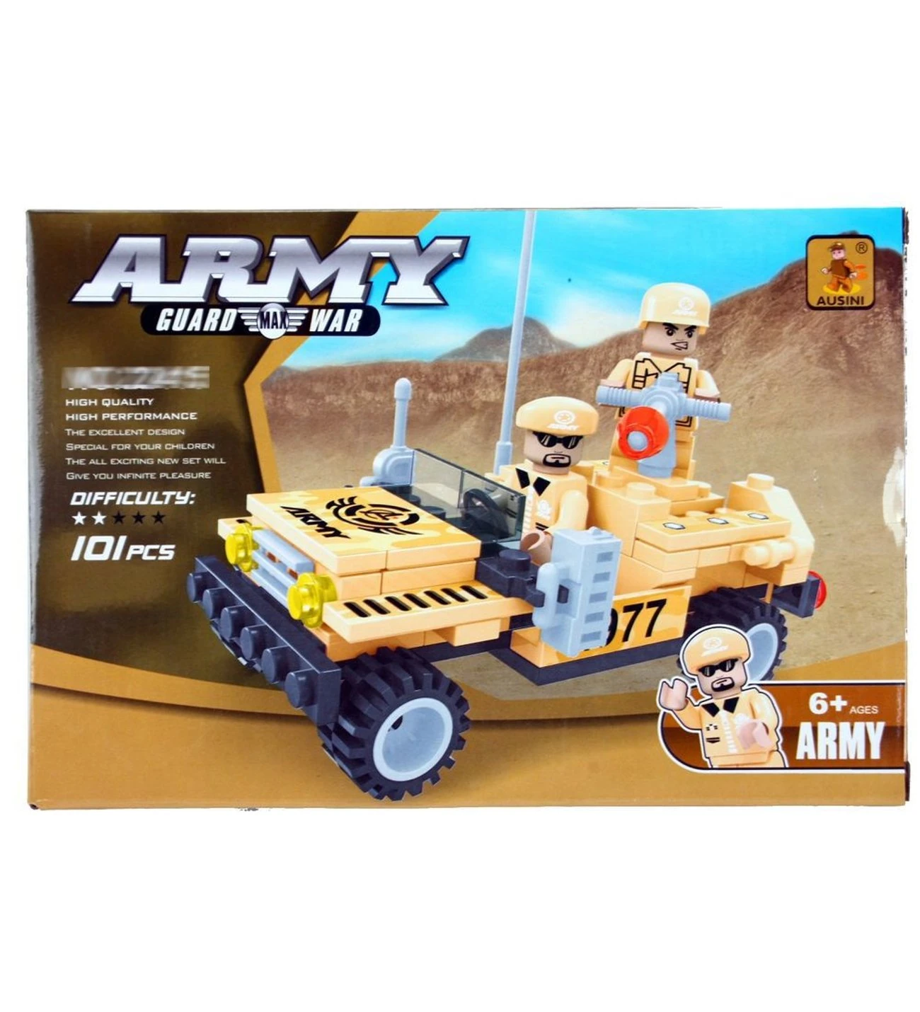 Ausini Army 101 Parça Arazi Aracı