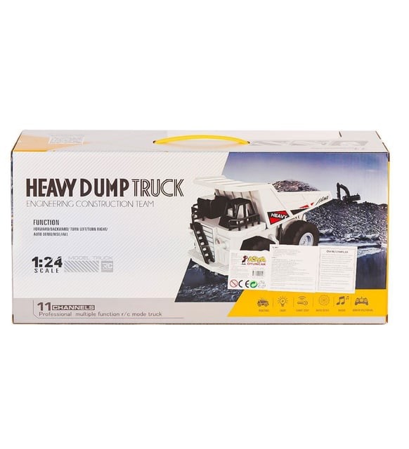 Asya Oyuncak Heavy Dump Truck - Damperli Uzaktan Kumandalı Kamyon