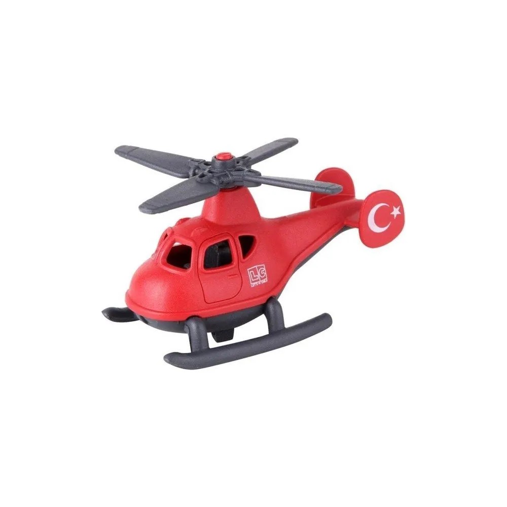 LC Minik Helikopter Tekli - Kırmızı