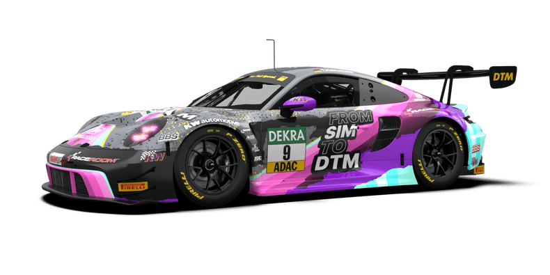 Tarmac Works 1/64 Porsche 911 GT3 R DTM