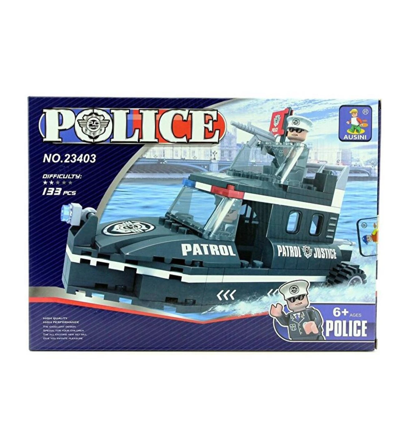 AUSINI POLİS SETİ 133 PARÇA			