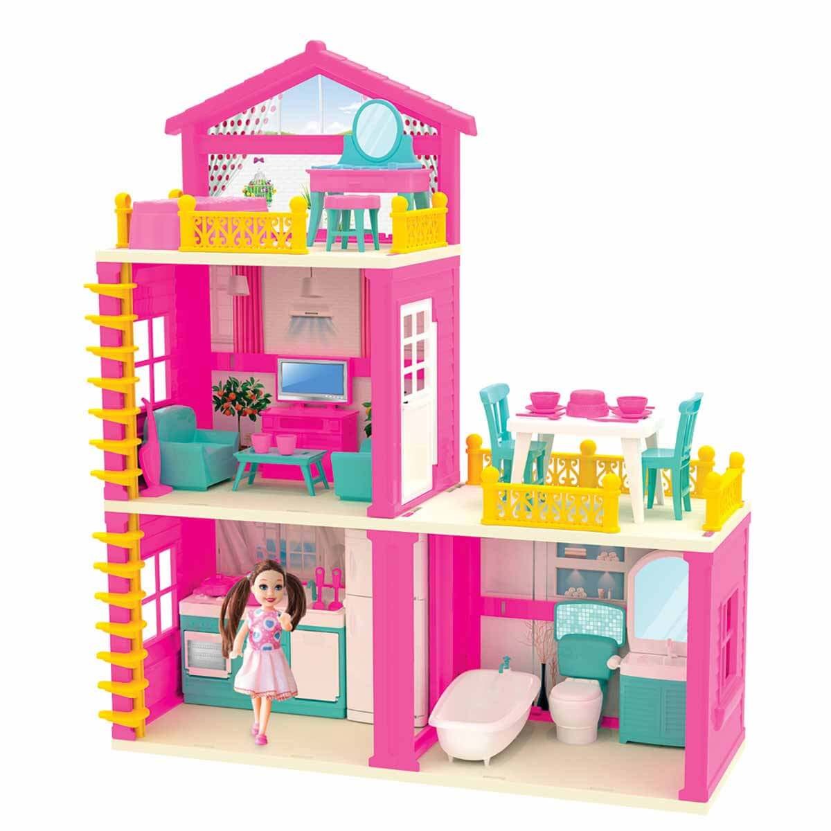 Lola'nın 3 Katlı Düşler Evi Siyah Saçlı Lola
