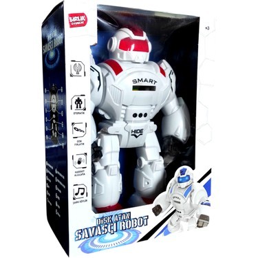 Disk Atan Savaşçı Birlik Robot