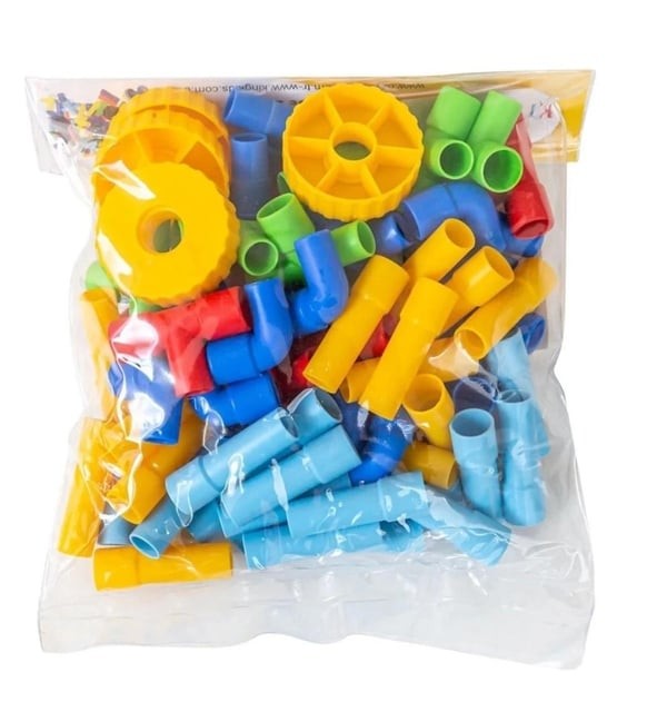 Tekerlekli Boru Lego 72 Parça