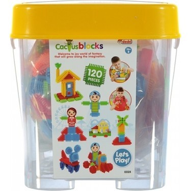 Dede Kaktüs Blok 120 Parça Kaktüs Lego