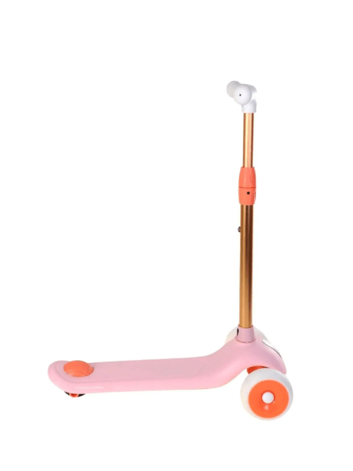 3 Teker Sesli Işıklı Scooter Siyah