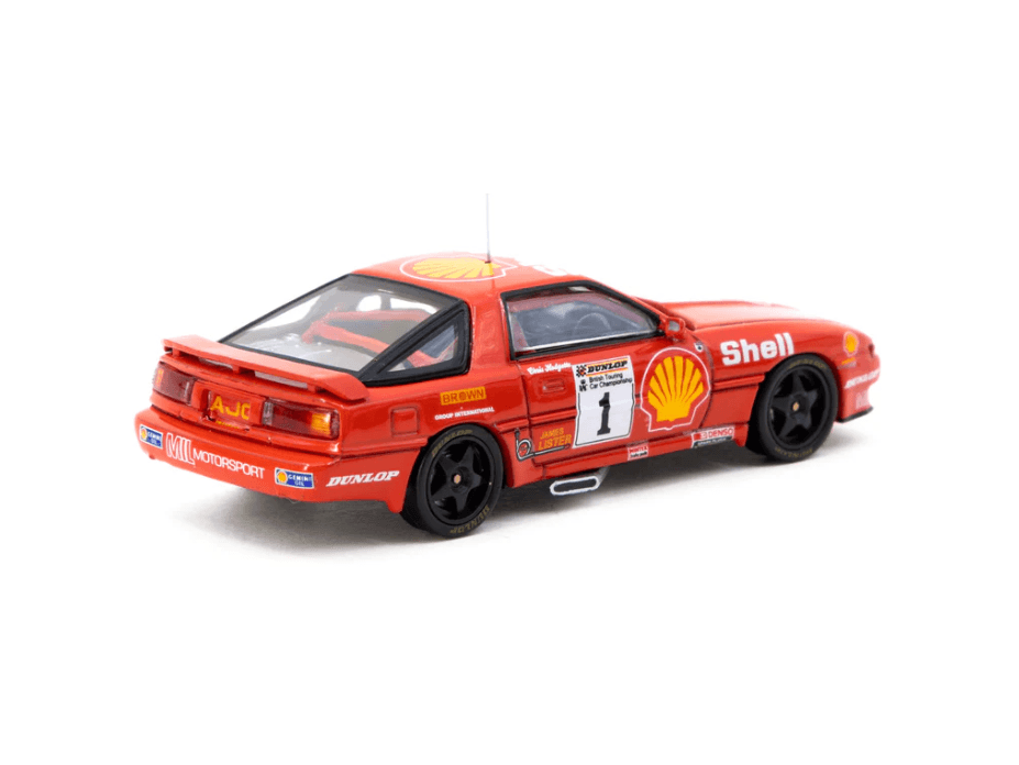 Tarmac Works 1/64 Toyota Supra Turbo (MA70) BTCC 1988 Chris Hodgetts - HOBBY64