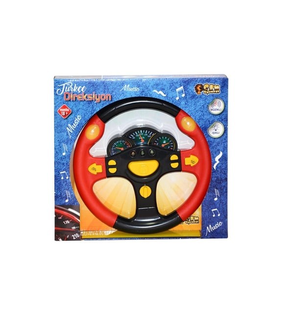 Can Toys Direksiyon Kutulu Türkçe Işıklı Direksiyon