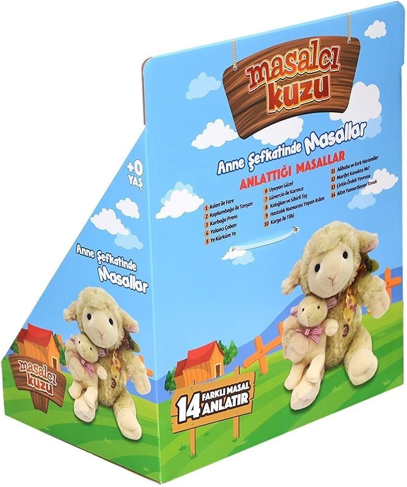 Oyuncak Kuzu 14 Masal Anlatan Yavrulu Kuzu Masalcı Kuzu