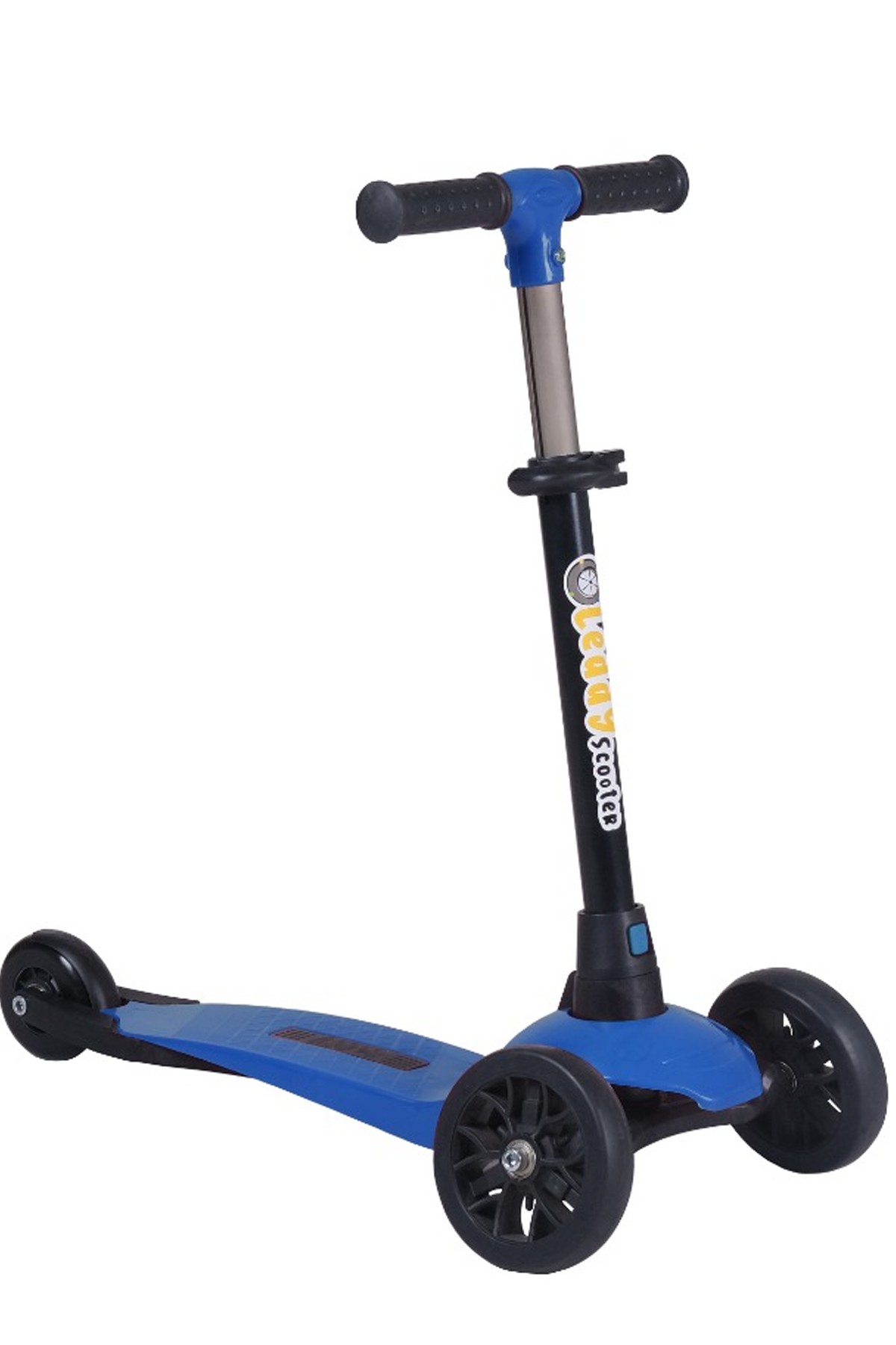 Leddy Scooter Silikon Tekerlekli Işıklı Scooter +2 Yaş Üzeri Kutulu Scooter